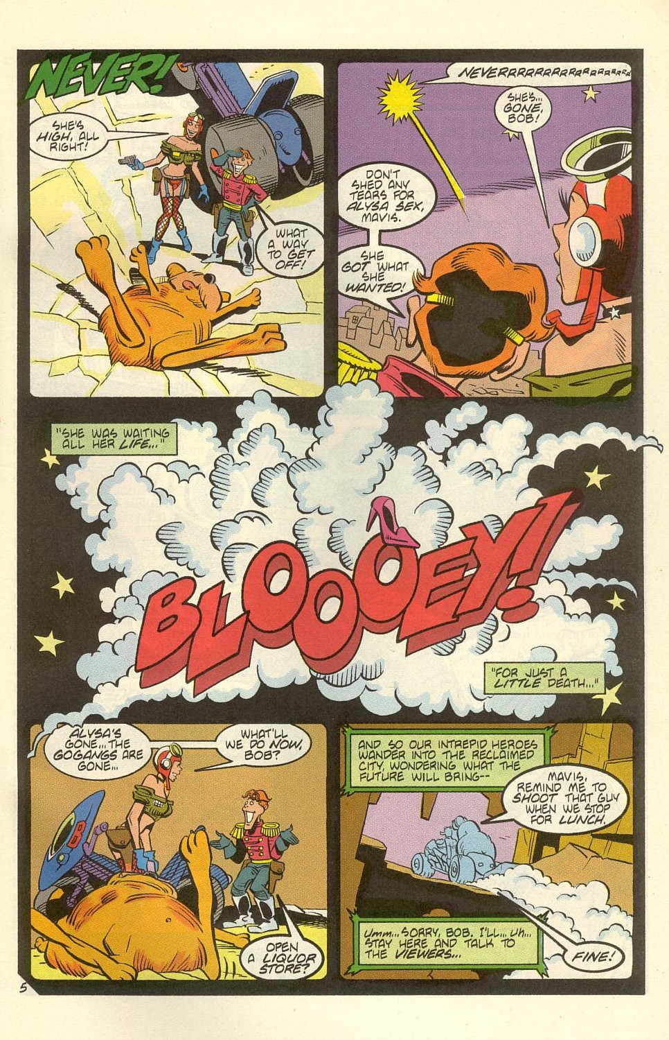 Read online American Flagg! comic -  Issue #39 - 31