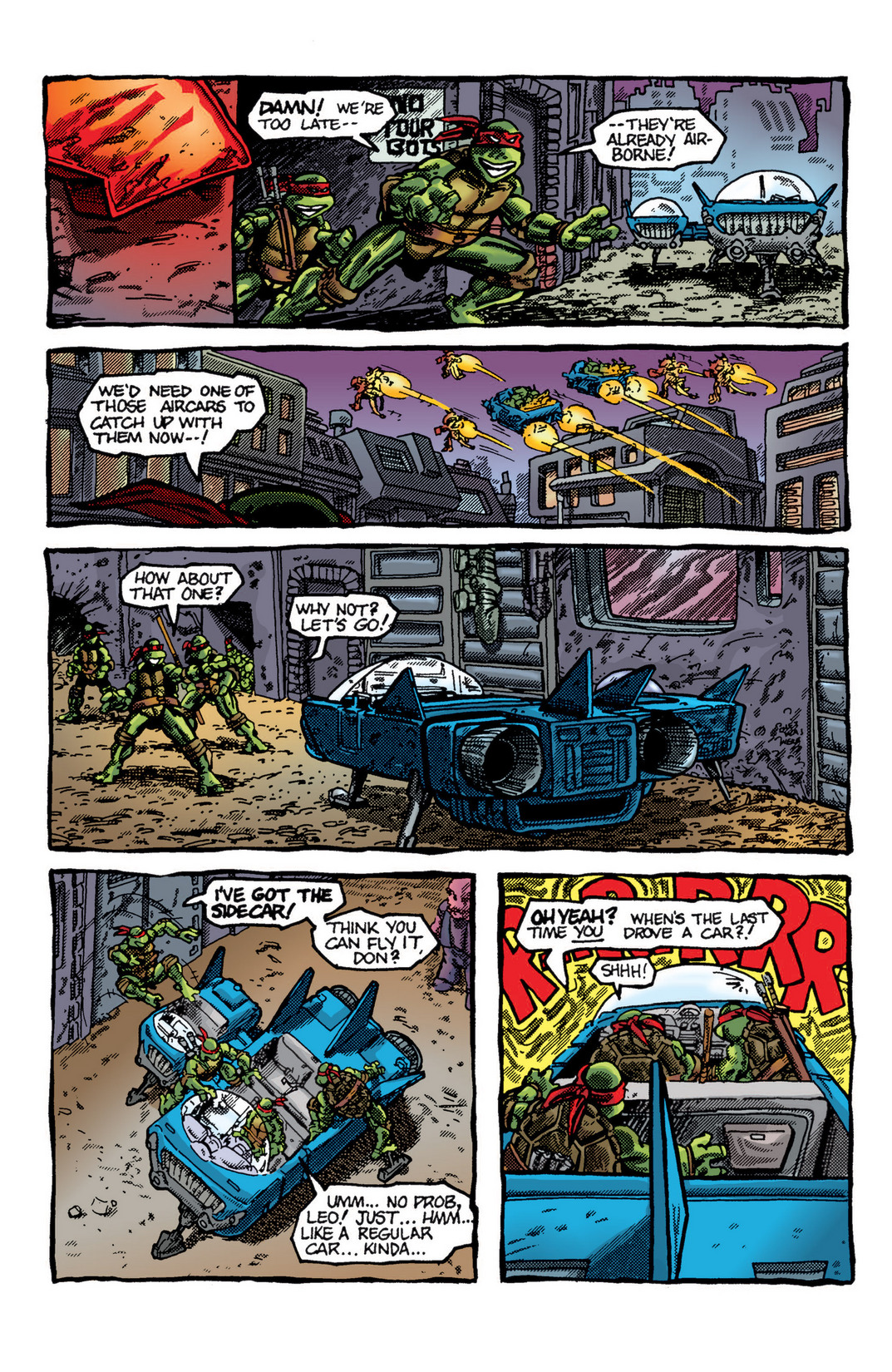 Read online Teenage Mutant Ninja Turtles Color Classics (2012) comic -  Issue #5 - 23