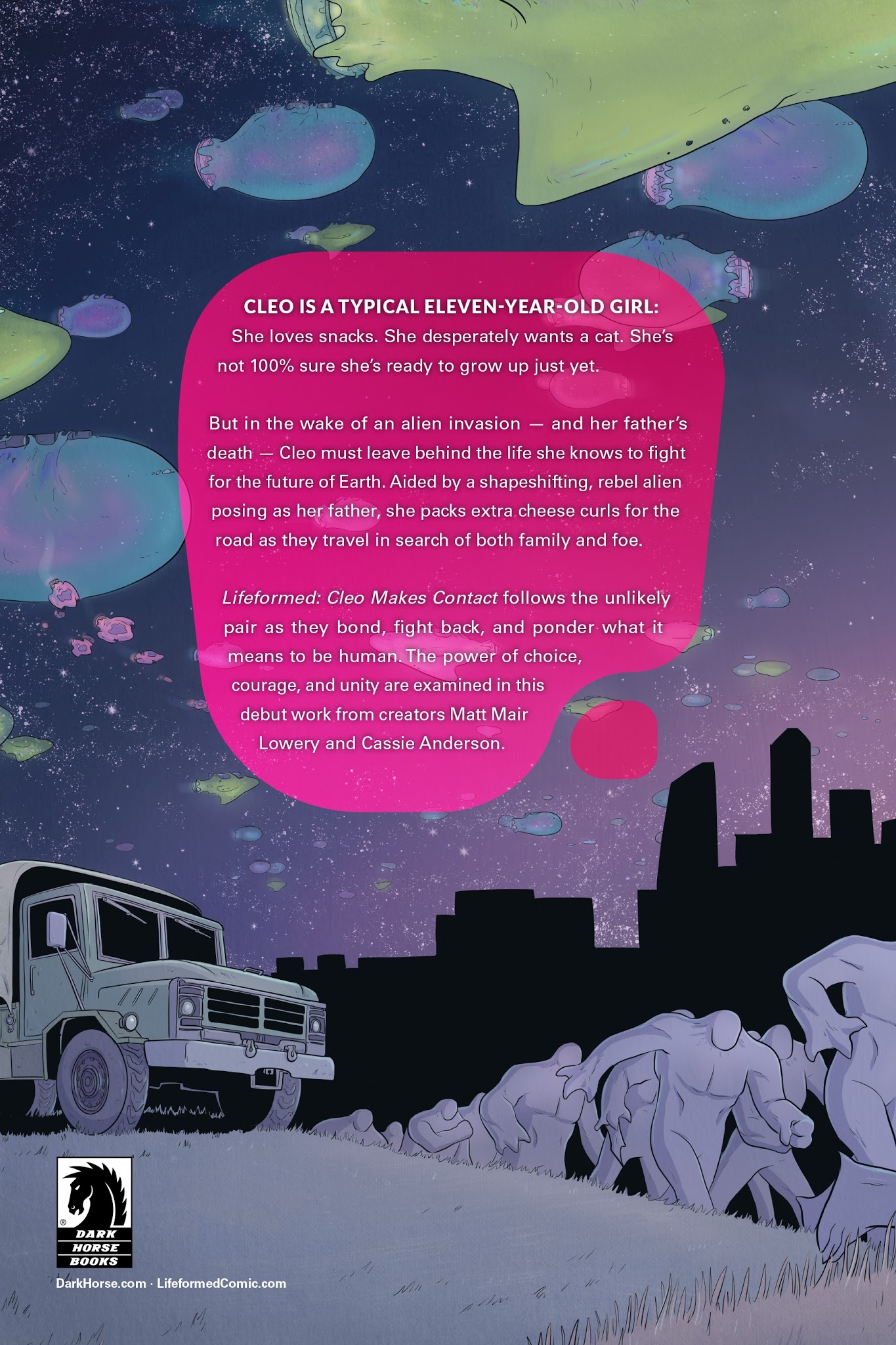 Read online Lifeformed: Cleo Makes Contact comic -  Issue # TPB - 192