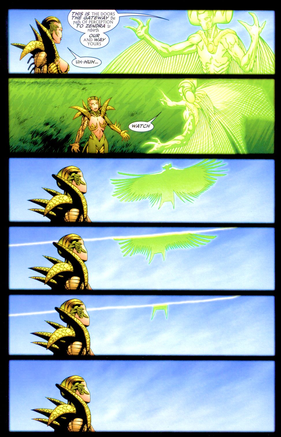 Read online Zendra comic -  Issue #5 - 12
