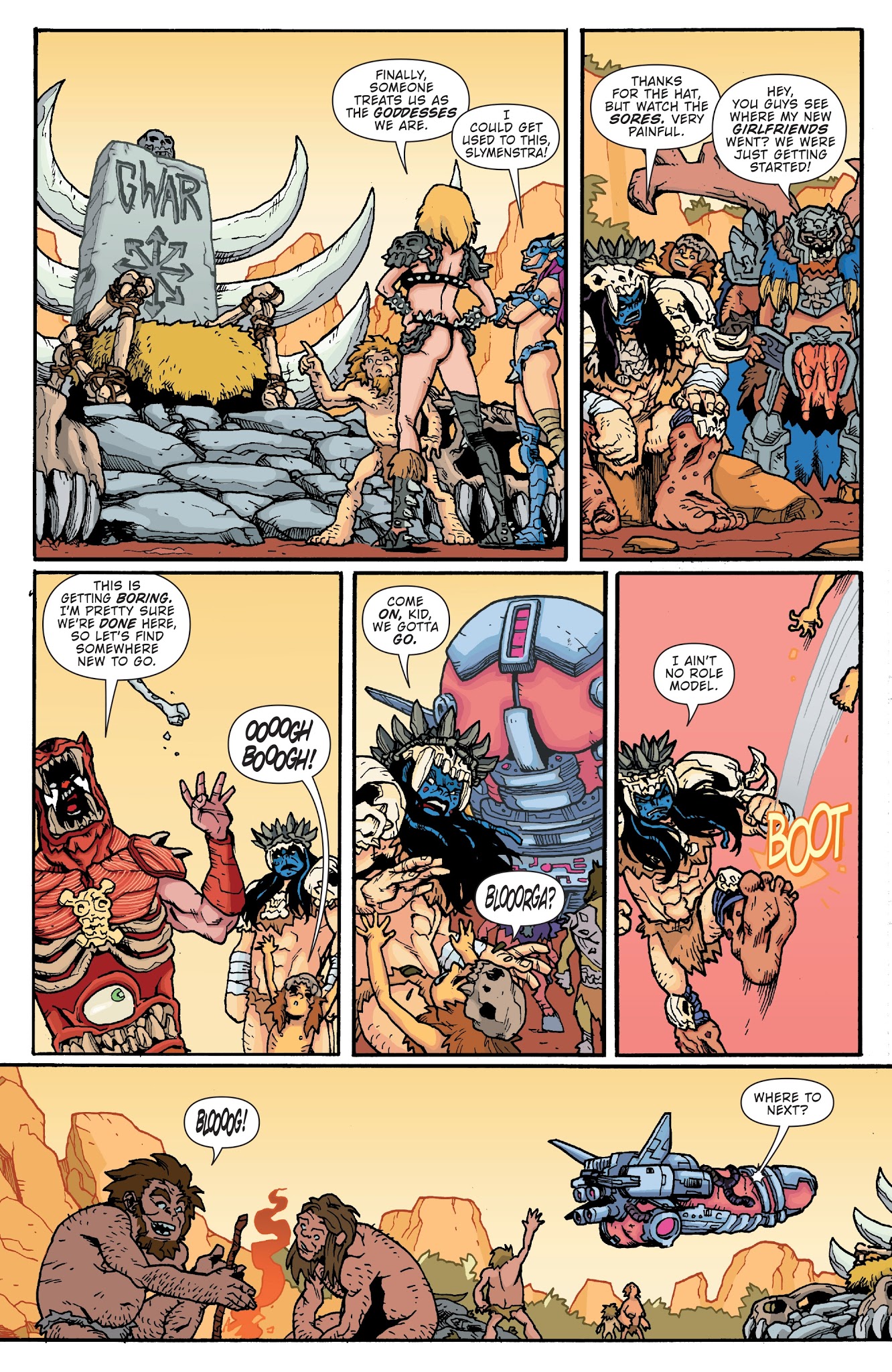 Read online Gwar: Orgasmageddon comic -  Issue #2 - 8