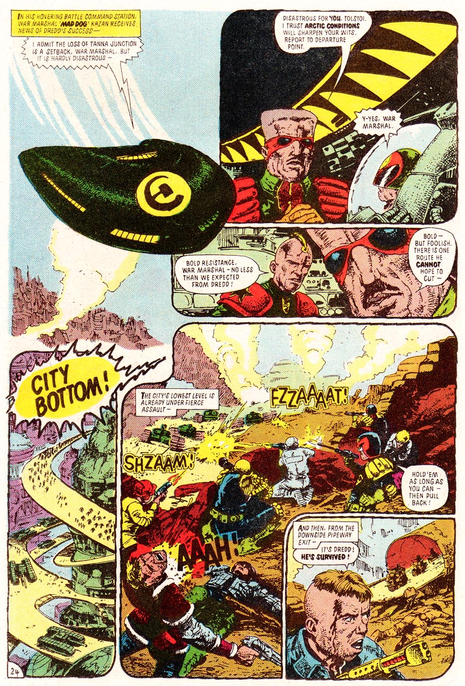 Read online Judge Dredd (1983) comic -  Issue #22 - 22