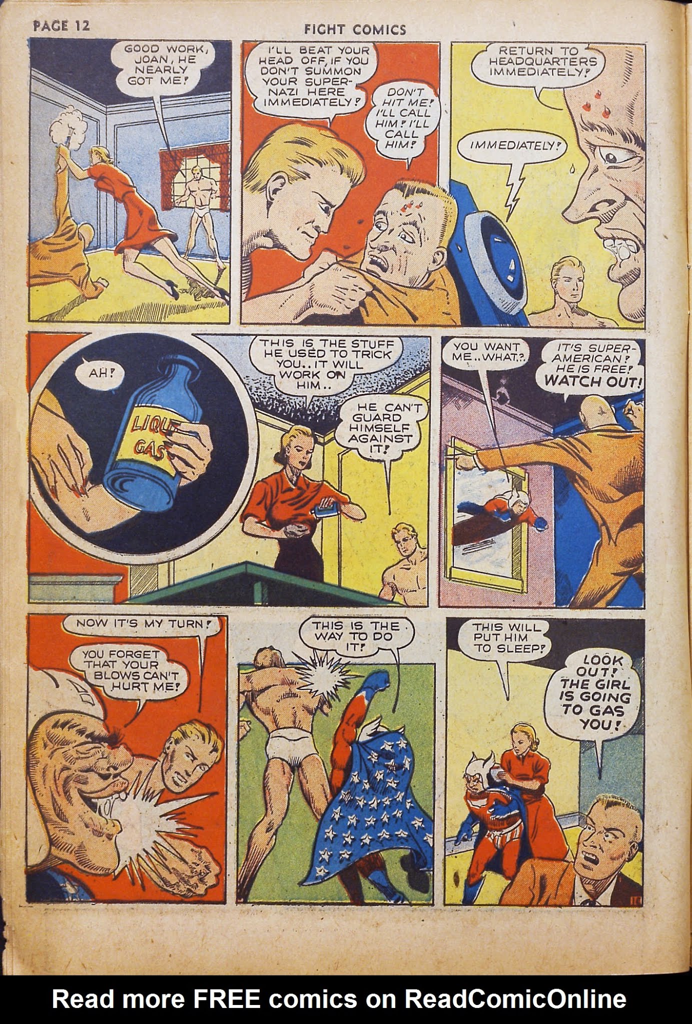 Read online Fight Comics comic -  Issue #18 - 14