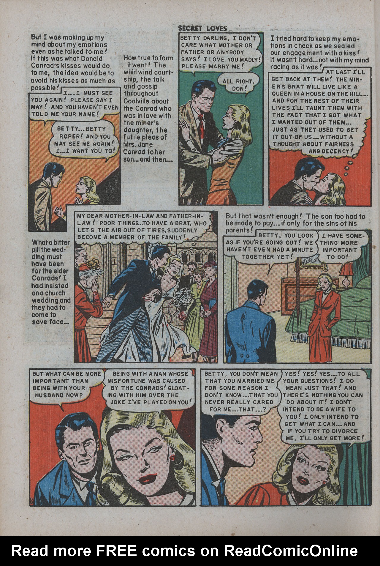 Read online Secret Loves comic -  Issue #6 - 10