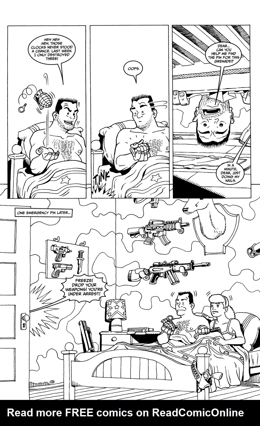 Read online Rich Johnston's Holed Up comic -  Issue #1 - 5