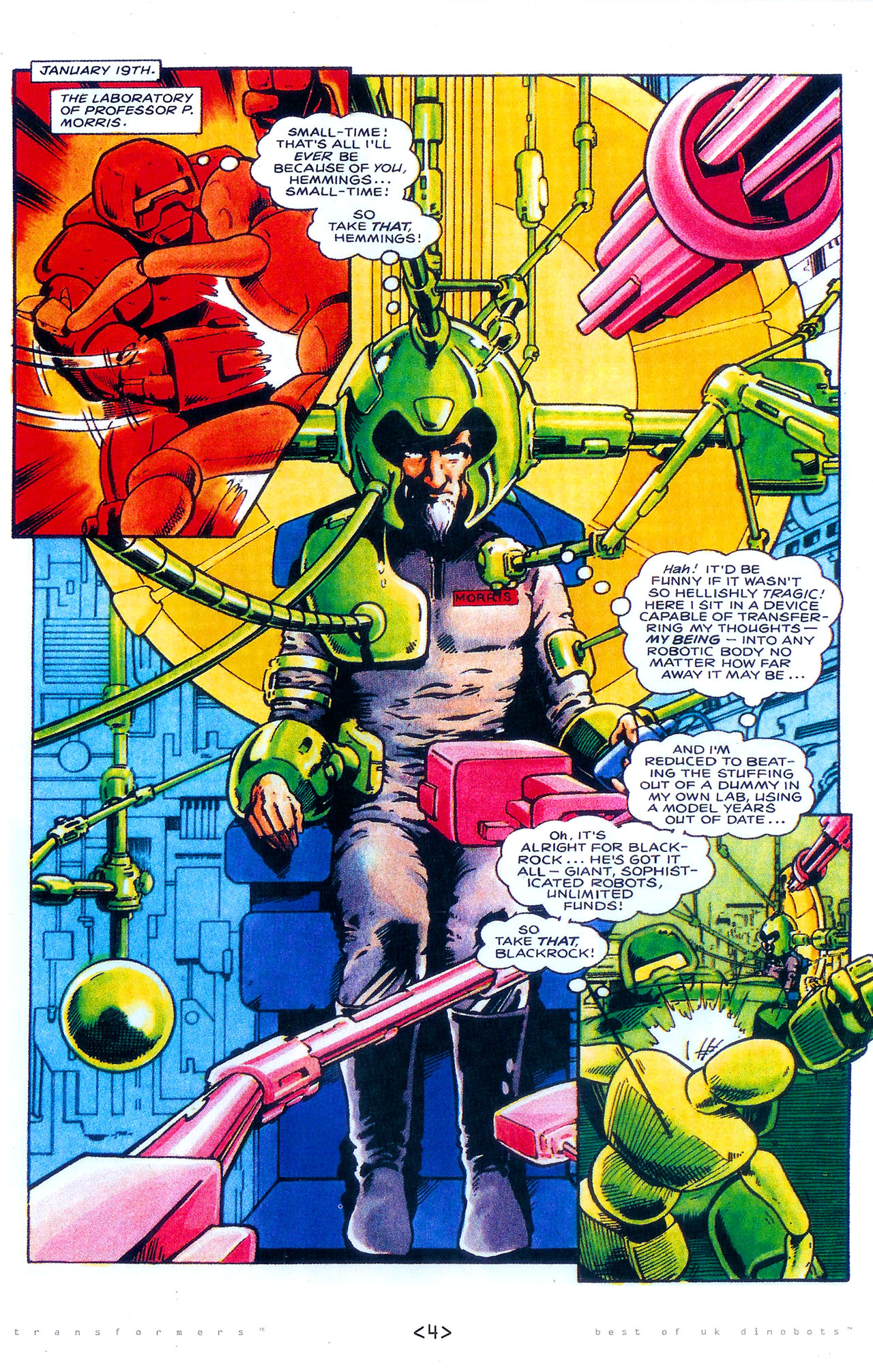 Read online The Transformers: Best of UK: Dinobots comic -  Issue #1 - 7