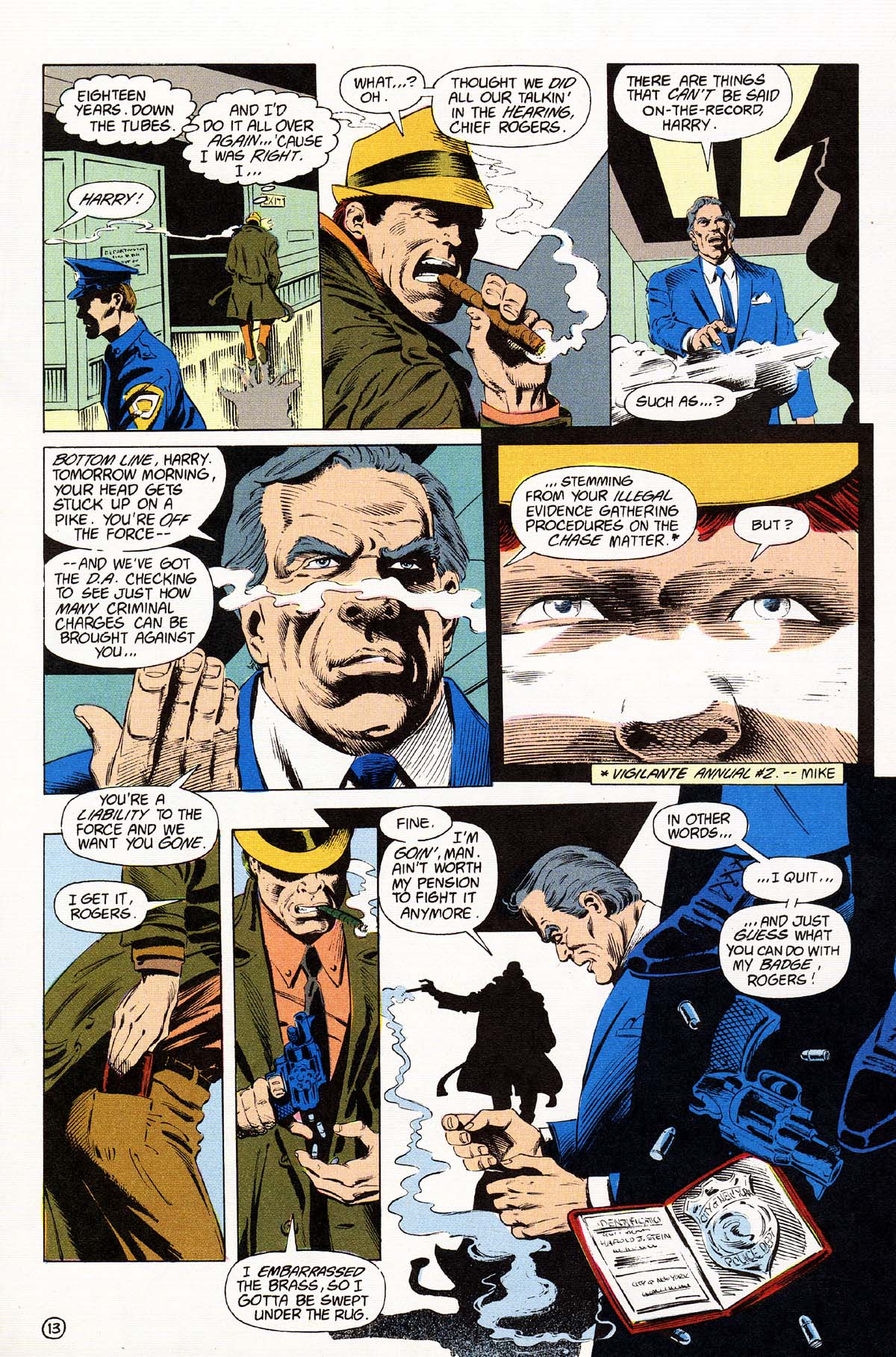 Read online Vigilante (1983) comic -  Issue #37 - 15