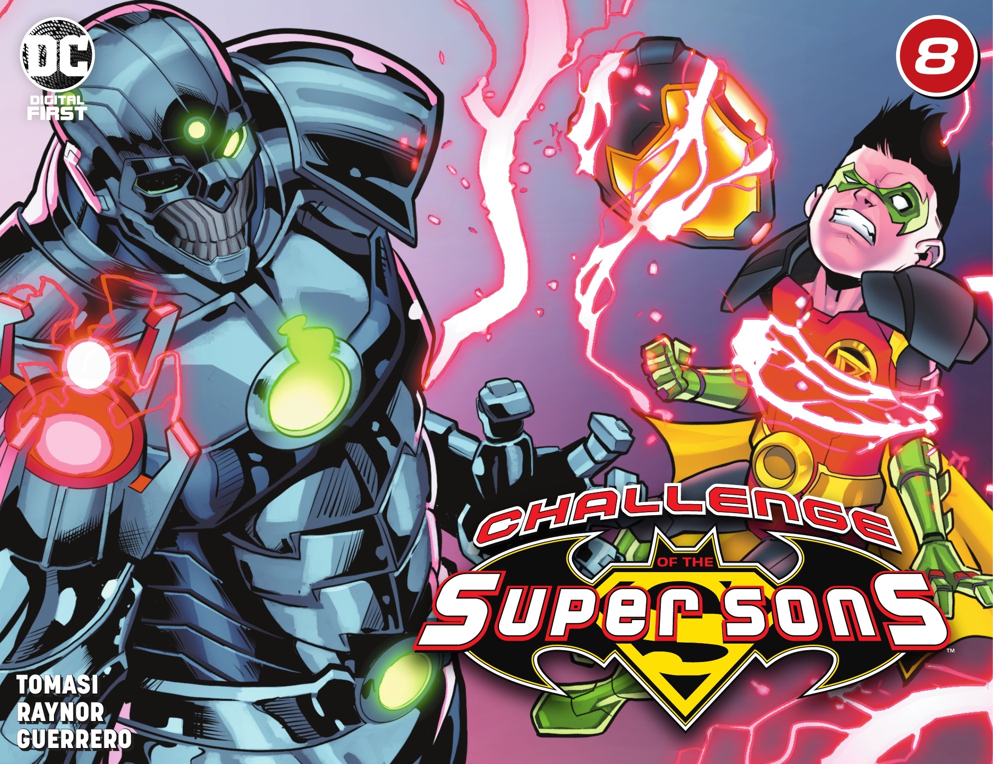 Read online Challenge of the Super Sons comic -  Issue #8 - 1