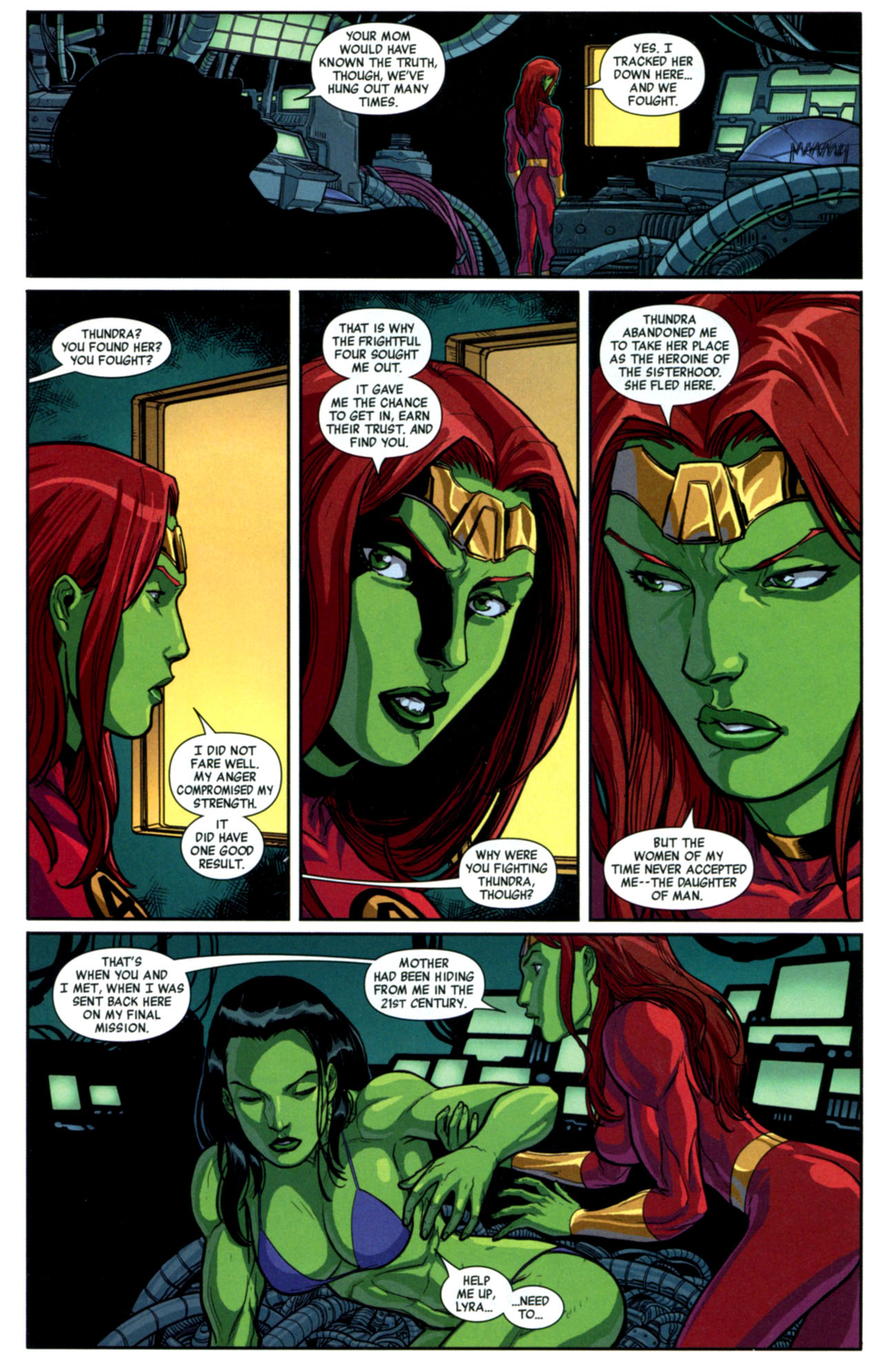 Read online Fall of the Hulks: The Savage She-Hulks comic -  Issue #2 - 14