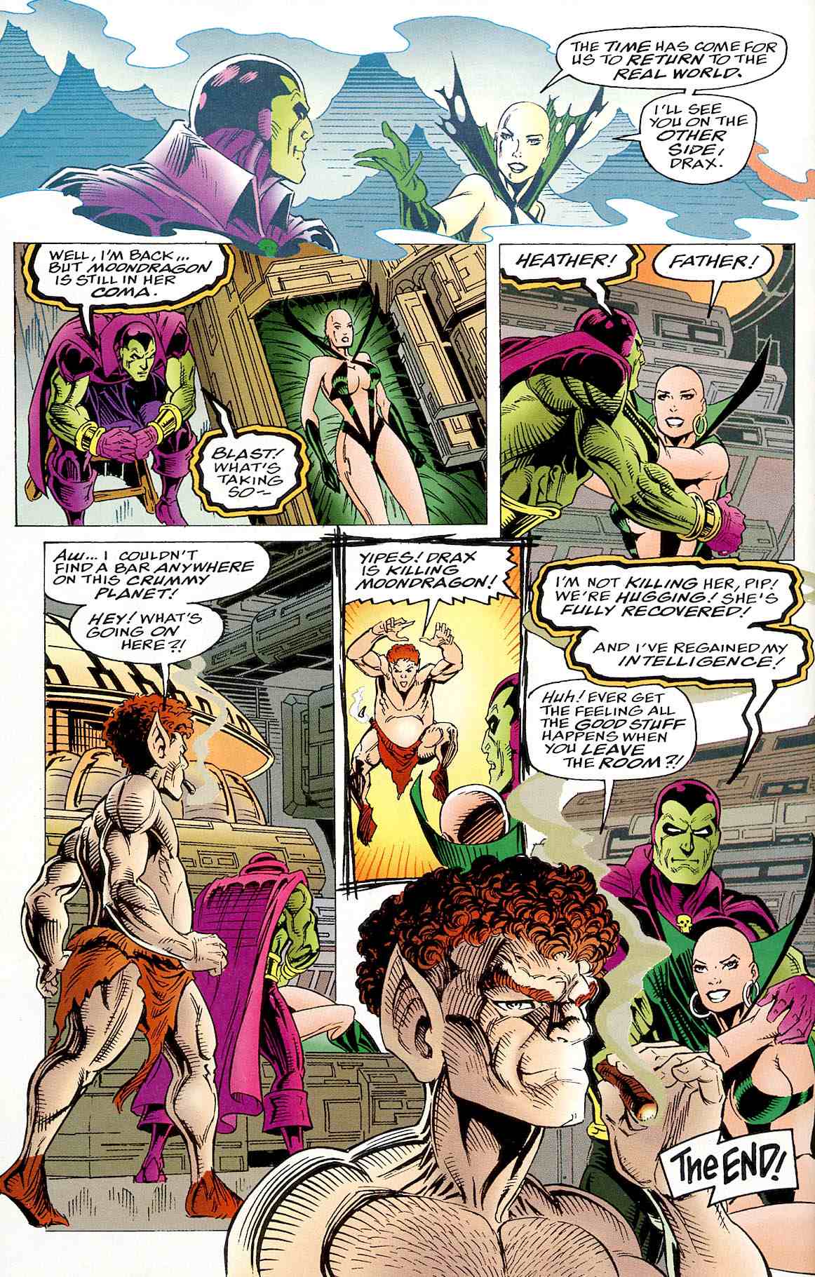 Read online Cosmic Powers Unlimited comic -  Issue #4 - 56