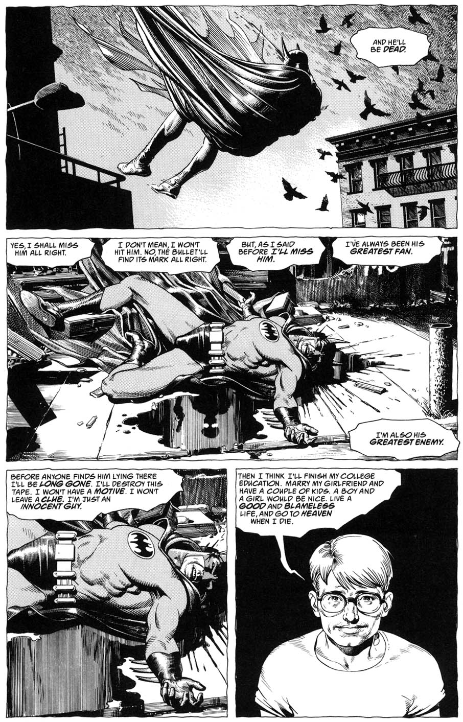 Read online Batman Black and White comic -  Issue #4 - 12