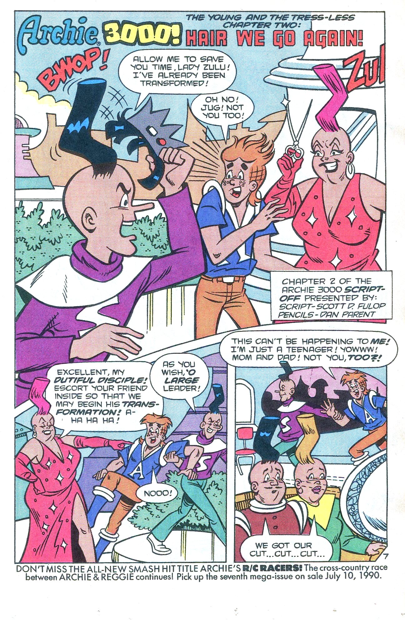 Read online Archie 3000! (1989) comic -  Issue #11 - 13