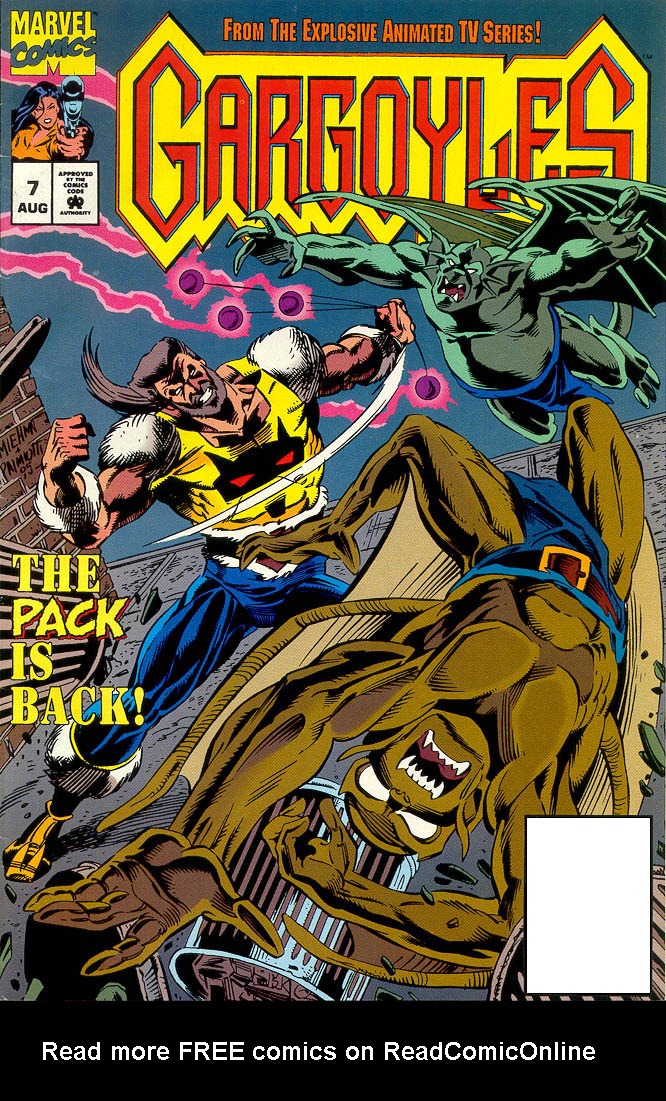 Read online Gargoyles (1995) comic -  Issue #7 - The Pack Attacks - 1