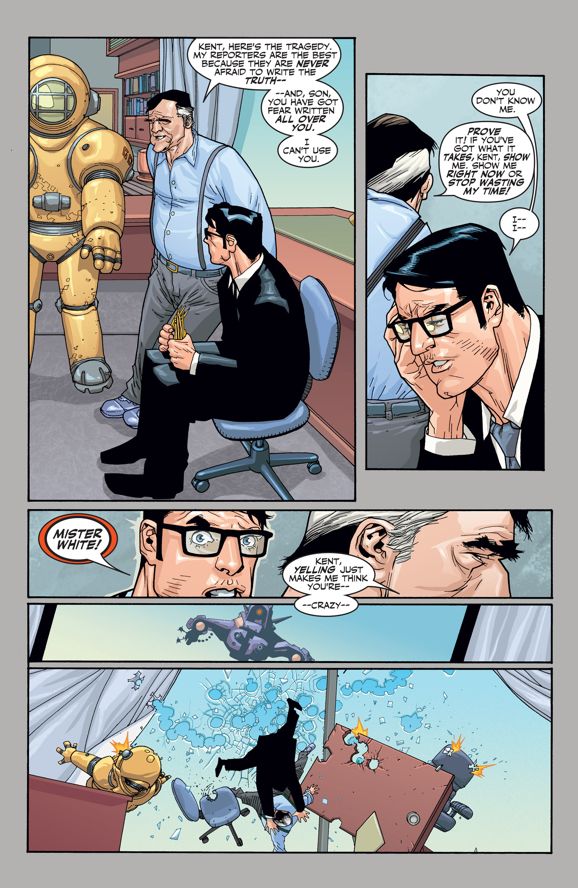 Read online Superman: Birthright (2003) comic -  Issue #4 - 12