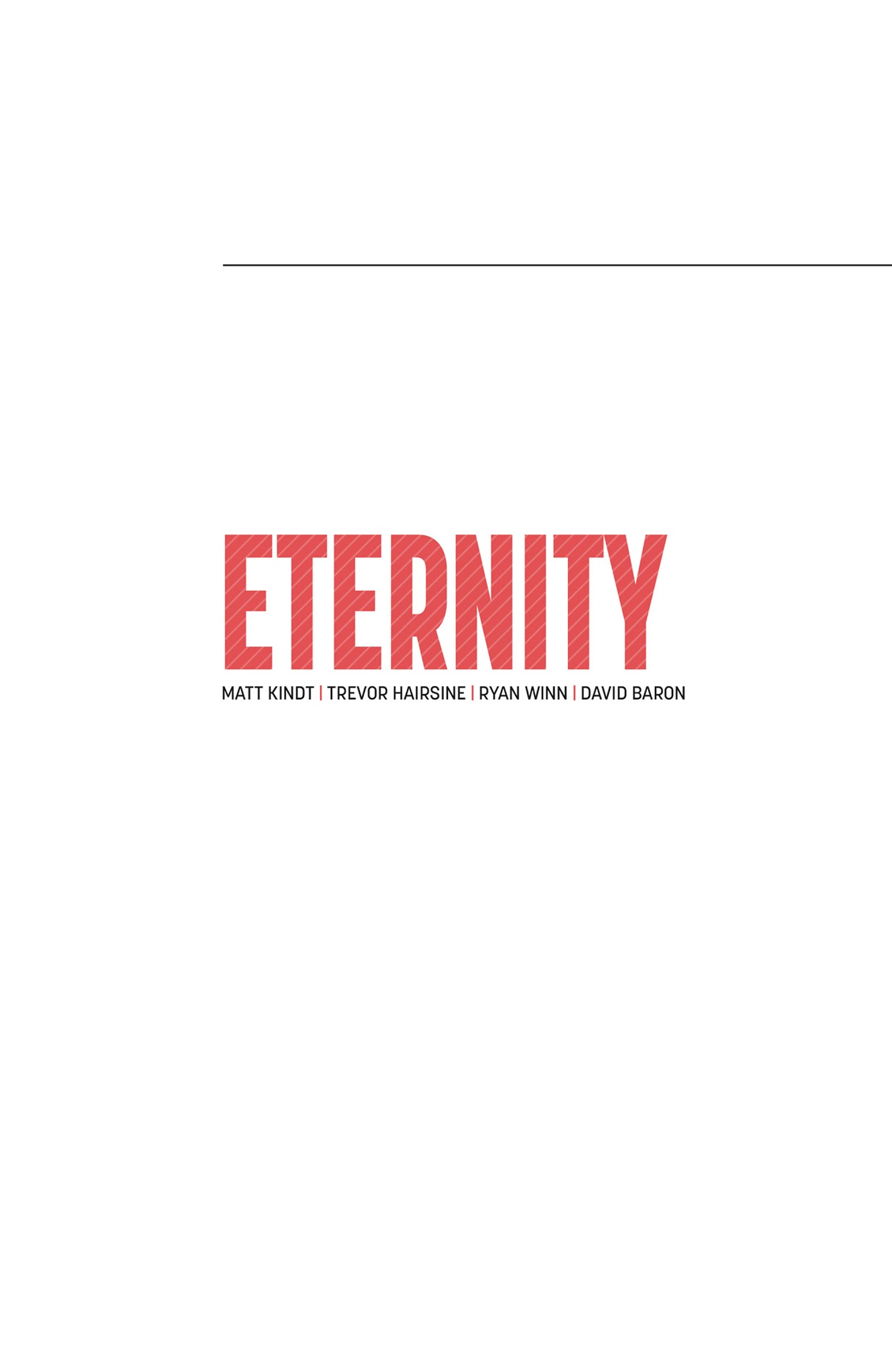 Read online Eternity comic -  Issue # _TPB - 3