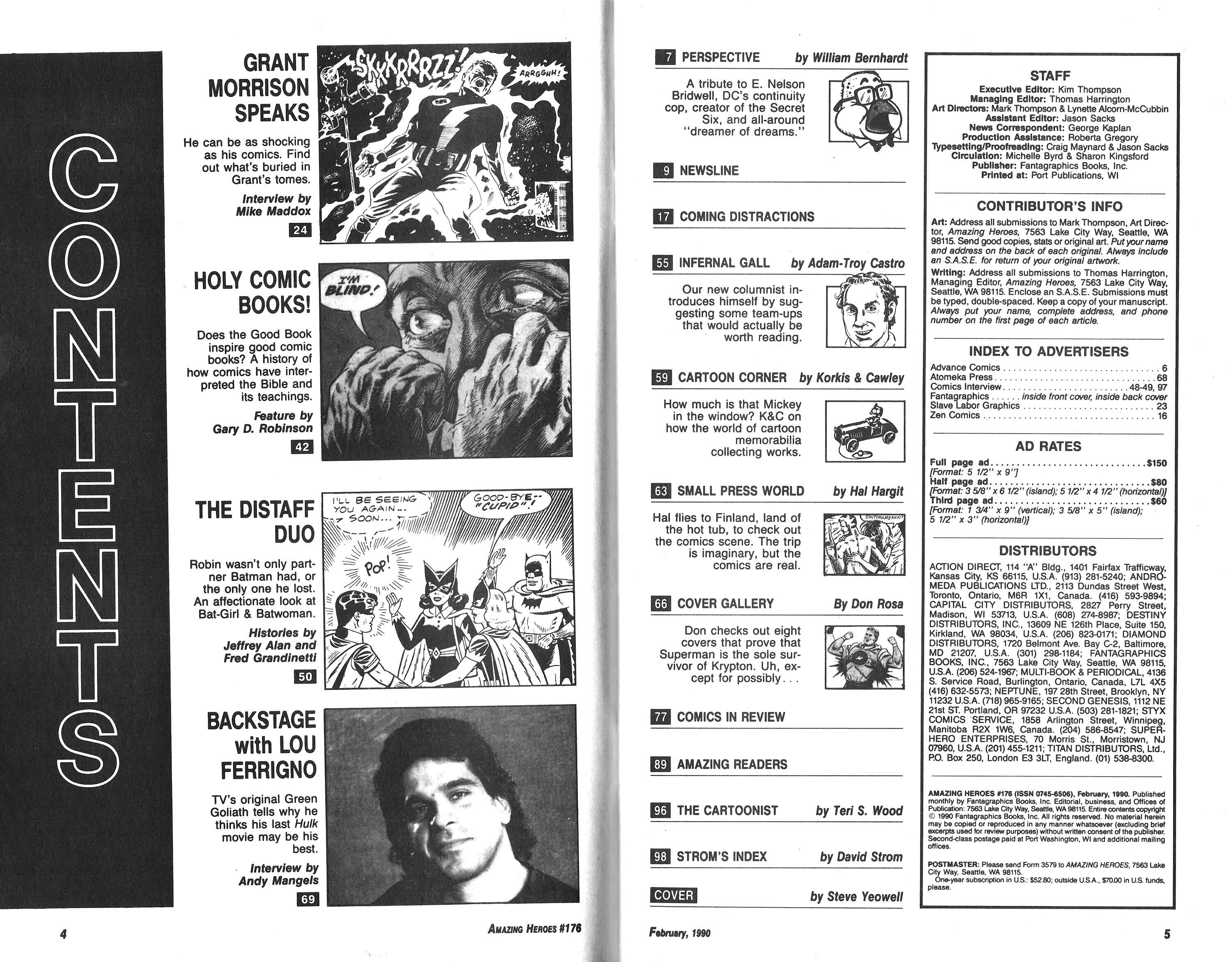Read online Amazing Heroes comic -  Issue #176 - 3