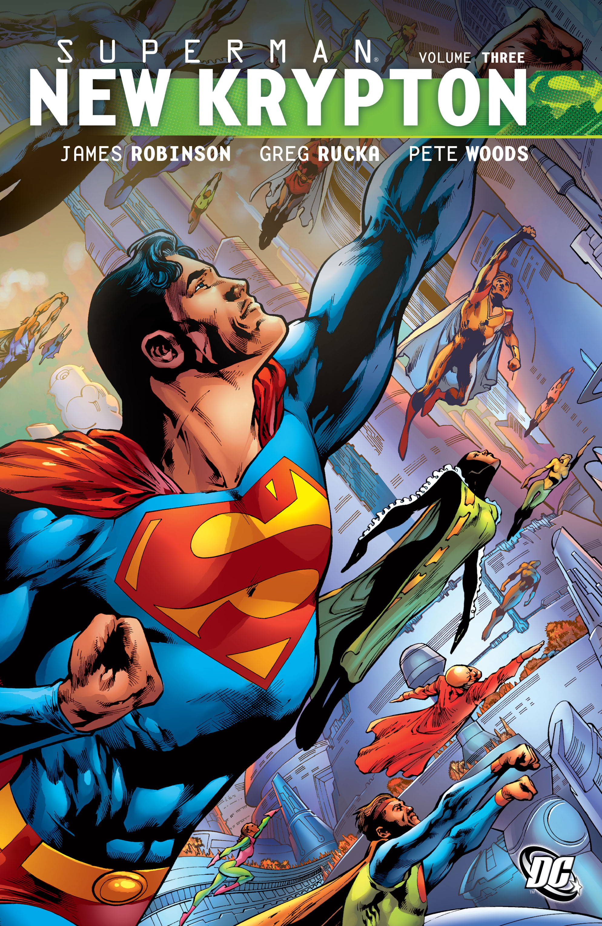 Read online Superman: New Krypton comic -  Issue # TPB 3 - 1