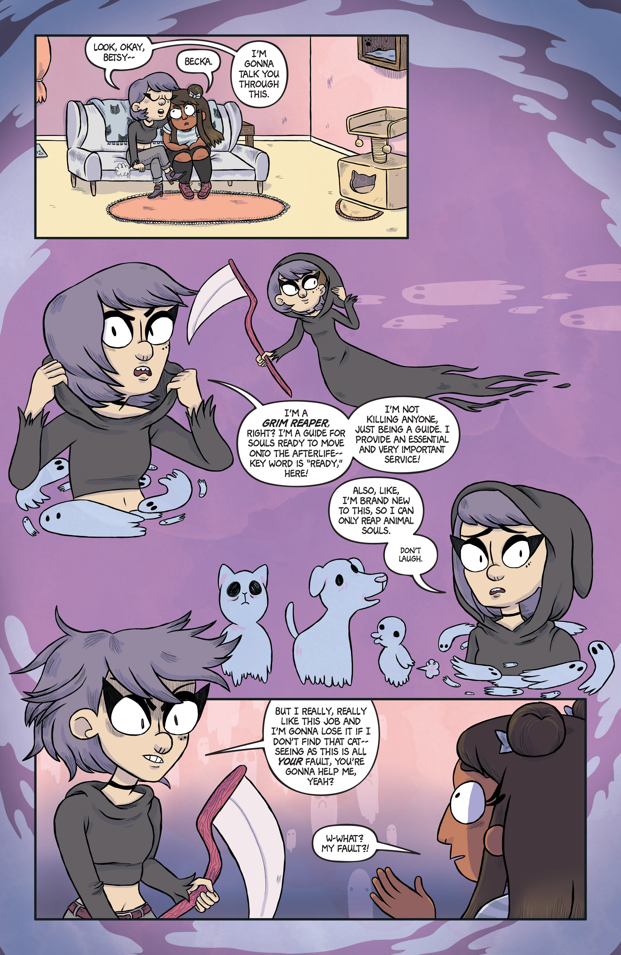 Read online Kim Reaper comic -  Issue #1 - 14