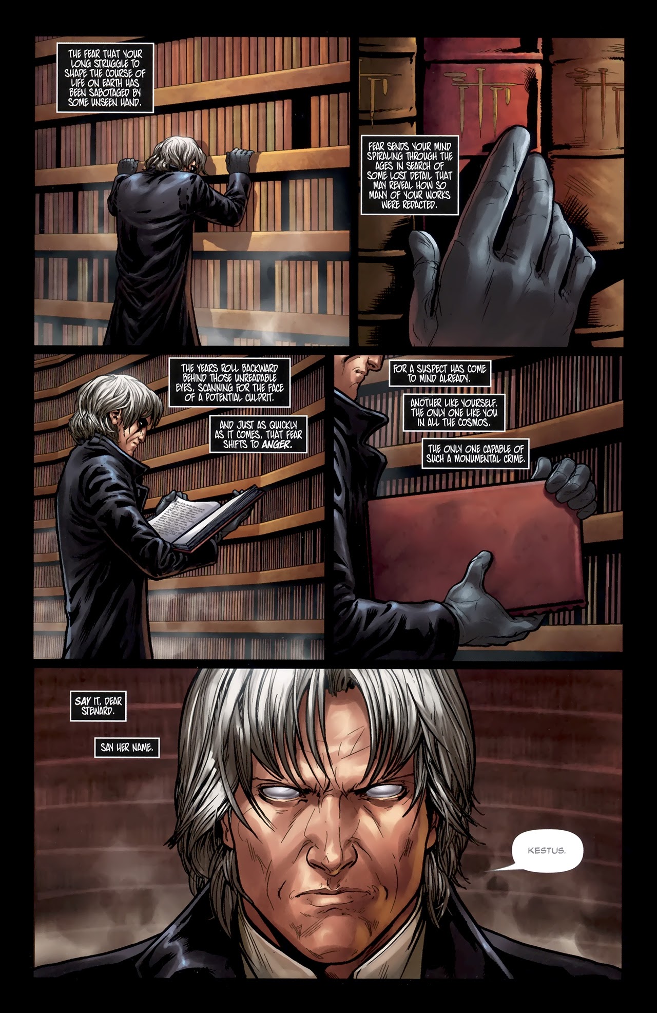 Read online Days Missing: Kestus comic -  Issue #1 - 4