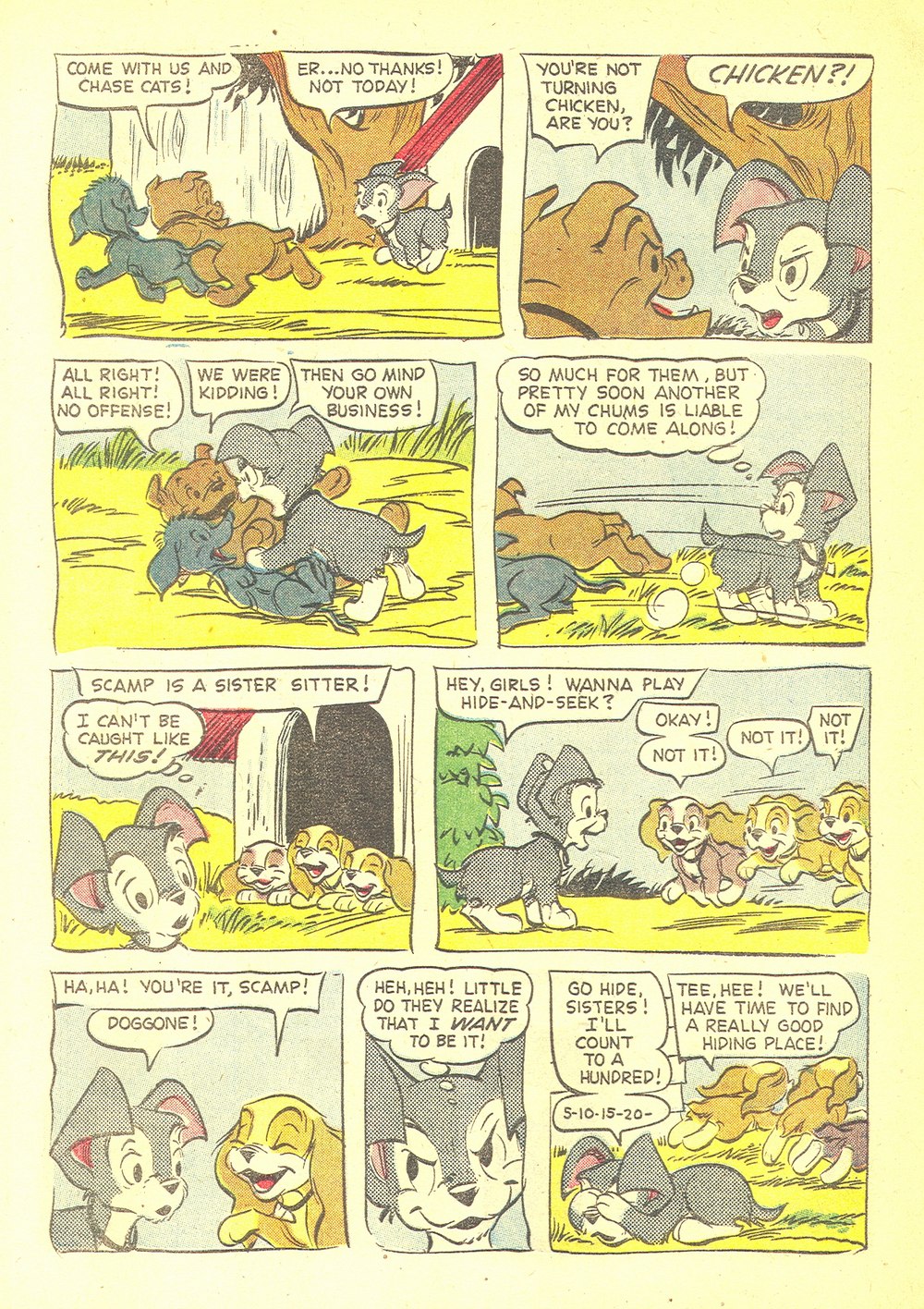 Read online Scamp (1958) comic -  Issue #8 - 28
