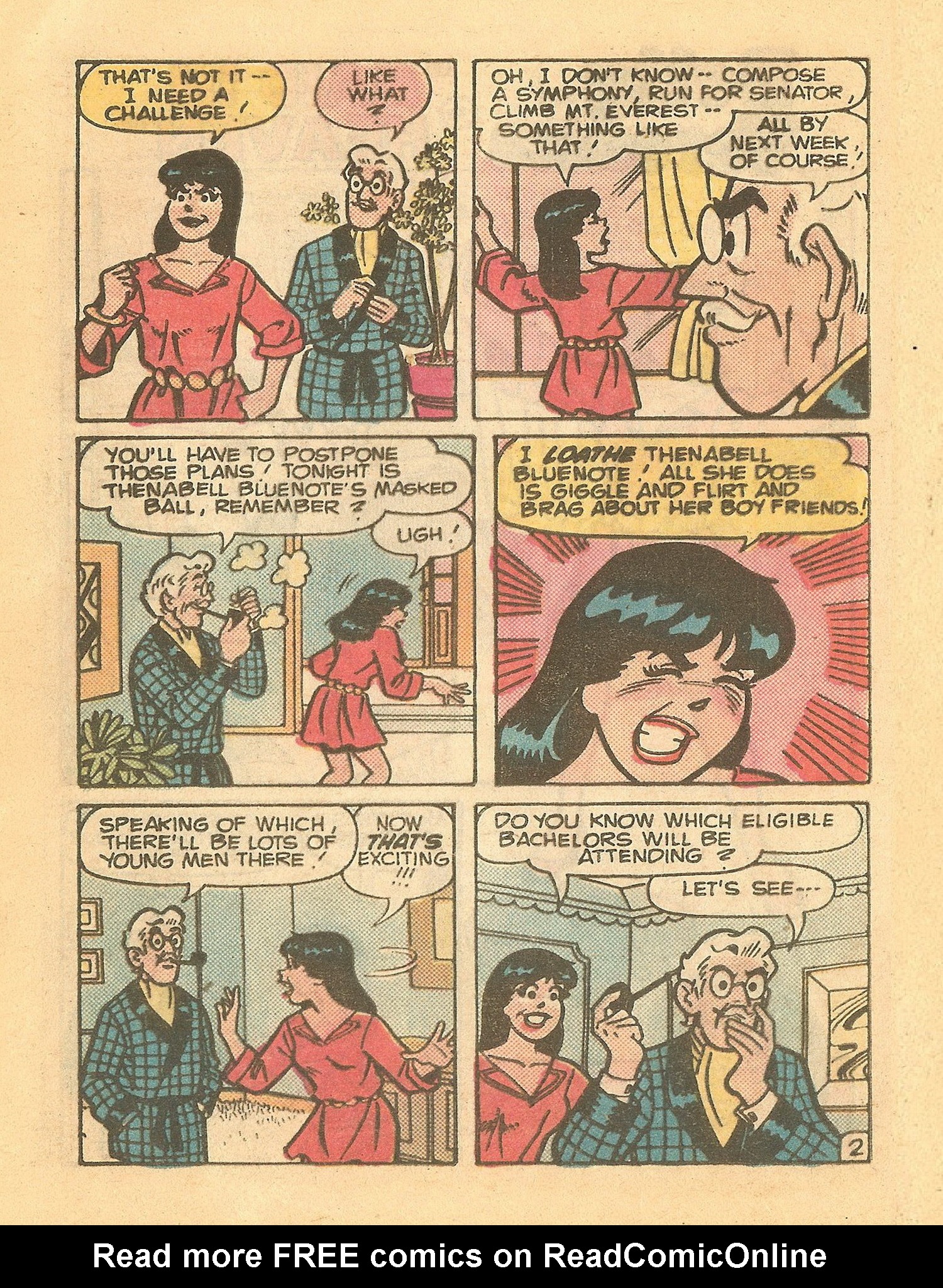 Read online Betty and Veronica Digest Magazine comic -  Issue #27 - 55