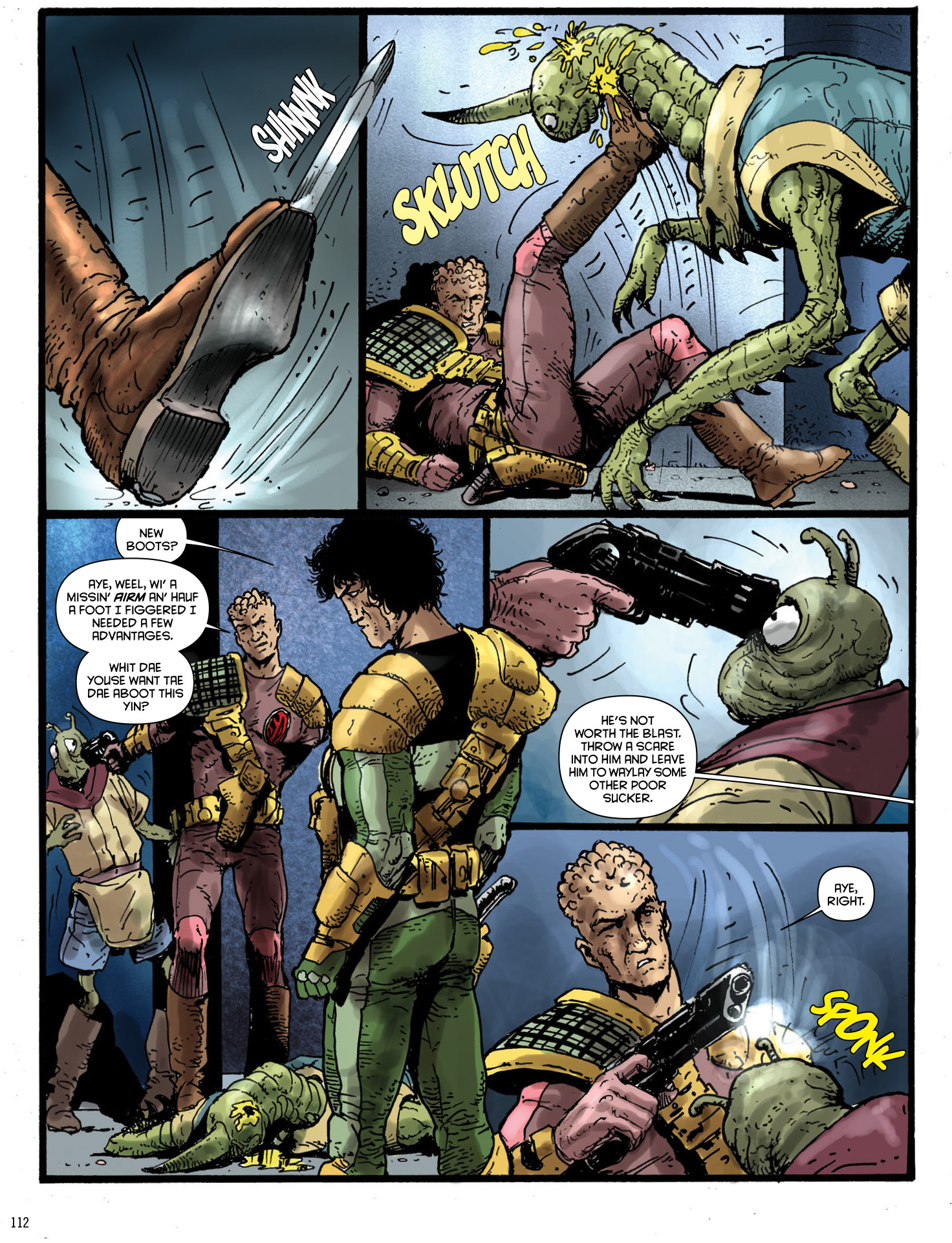 Read online Strontium Dog: Repo Men comic -  Issue # TPB - 114
