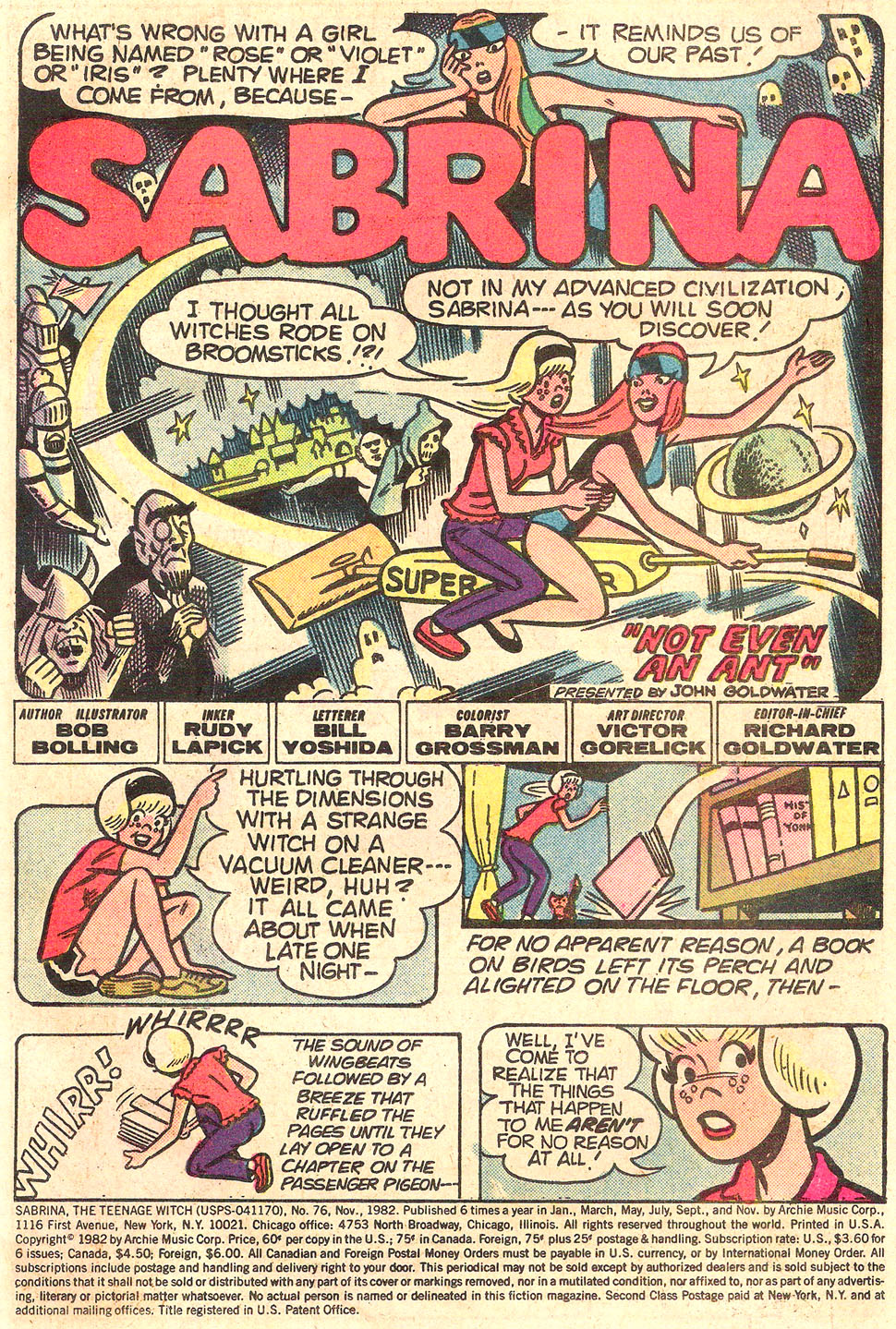 Read online Sabrina The Teenage Witch (1971) comic -  Issue #76 - 3