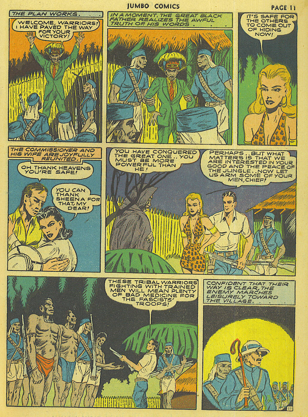 Read online Jumbo Comics comic -  Issue #28 - 13