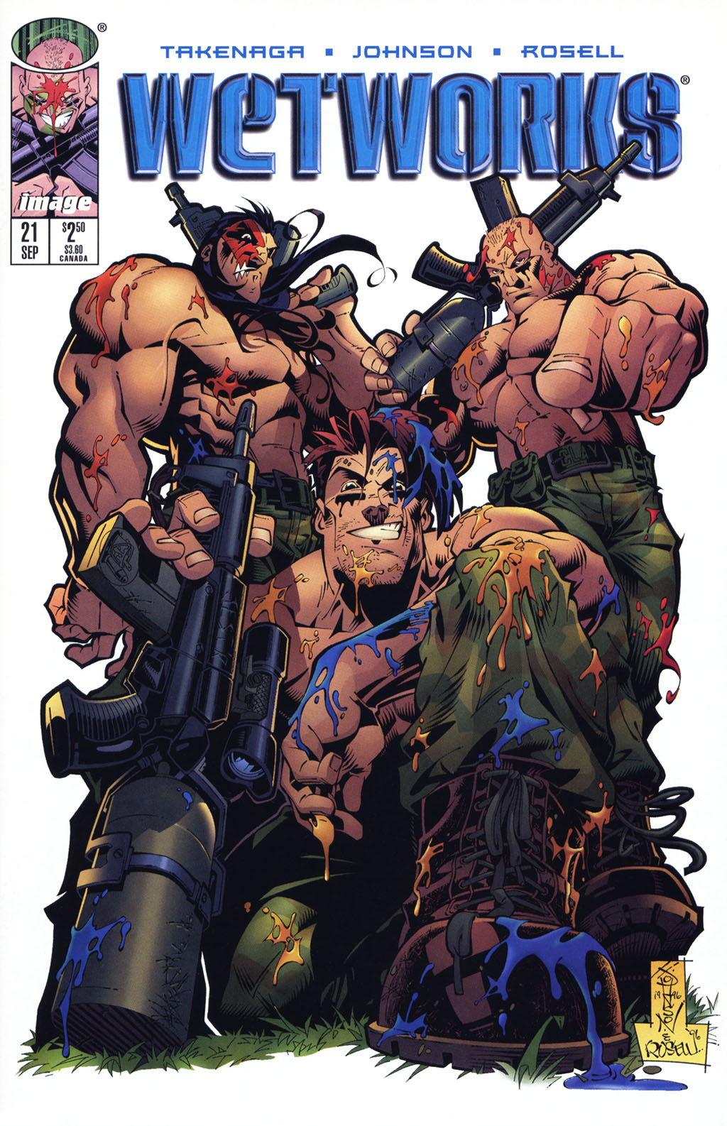 Read online Wetworks comic -  Issue #21 - 1