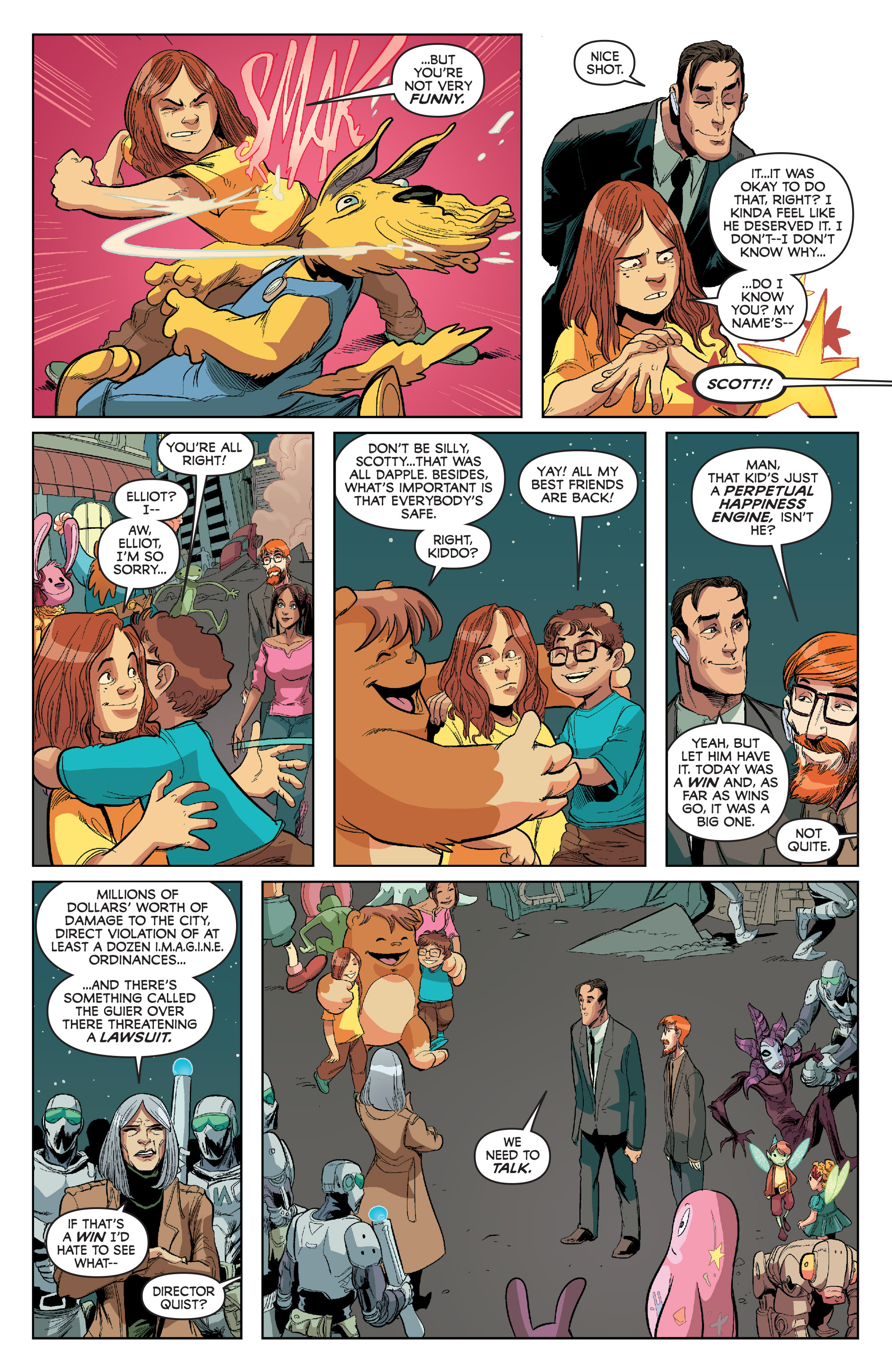 Read online Imagine Agents comic -  Issue #4 - 22