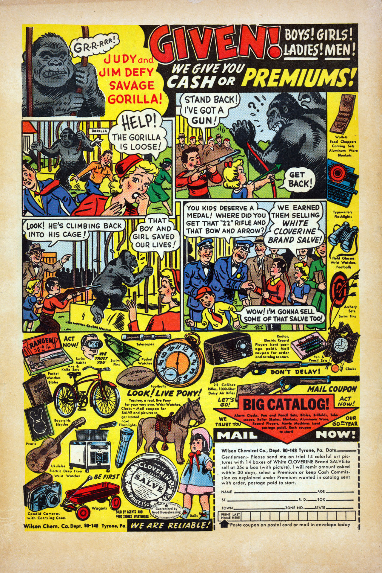 Read online Jungle Action (1954) comic -  Issue #5 - 36