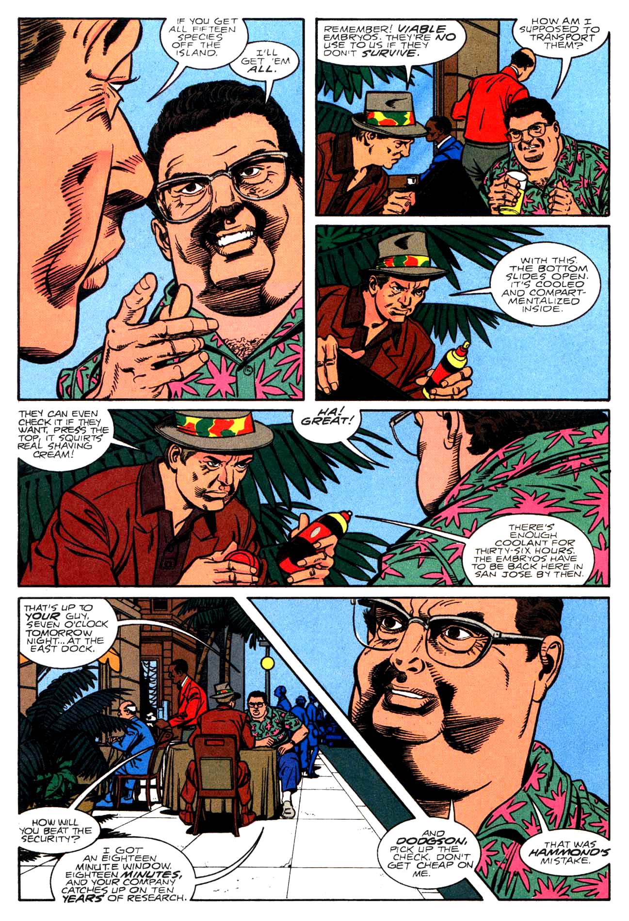 Read online Jurassic Park (1993) comic -  Issue #1 - 18