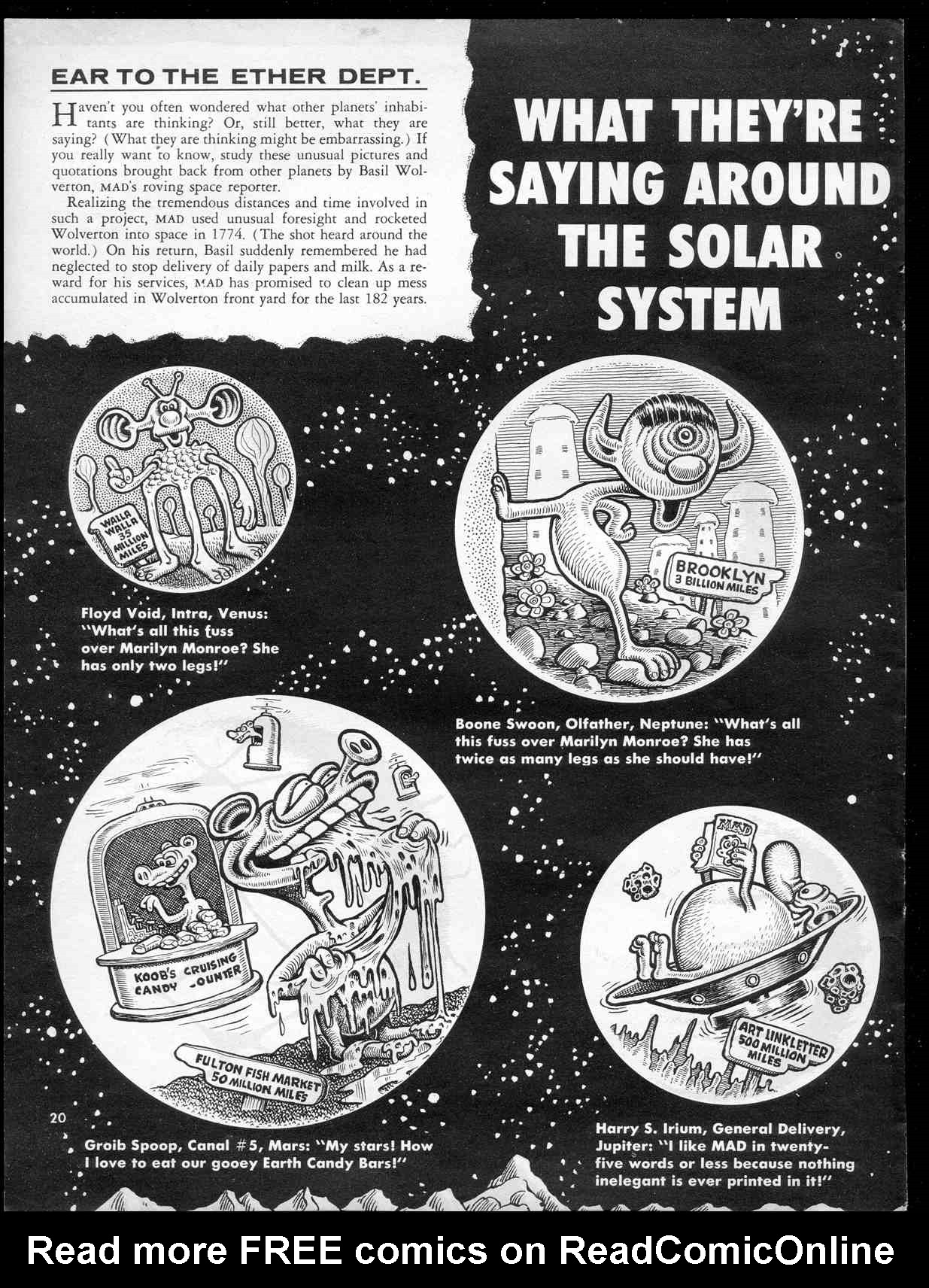 Read online MAD comic -  Issue #31 - 22