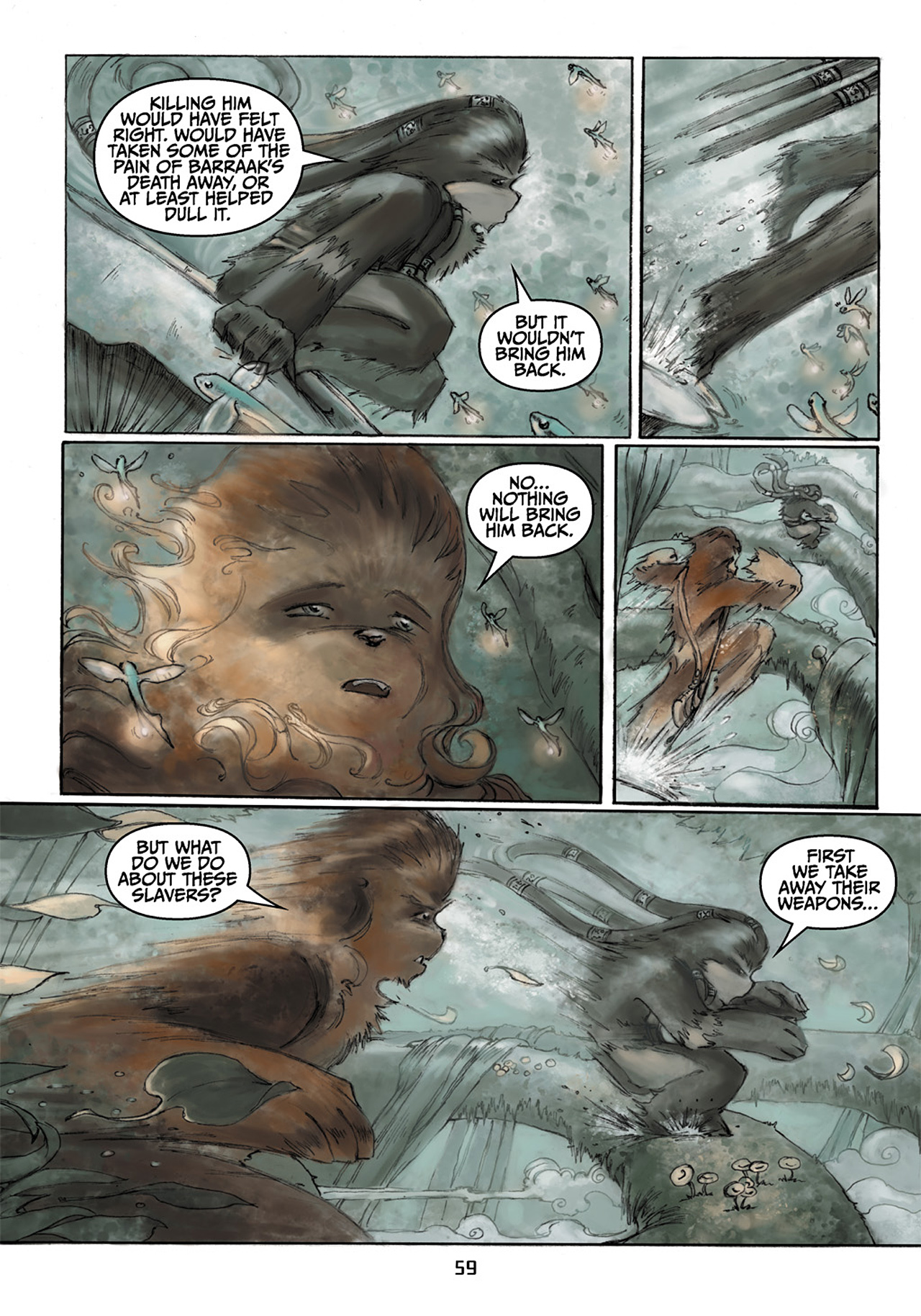 Read online Star Wars Adventures comic -  Issue # Issue Chewbacca and the Slavers of the Shadowlands - 60