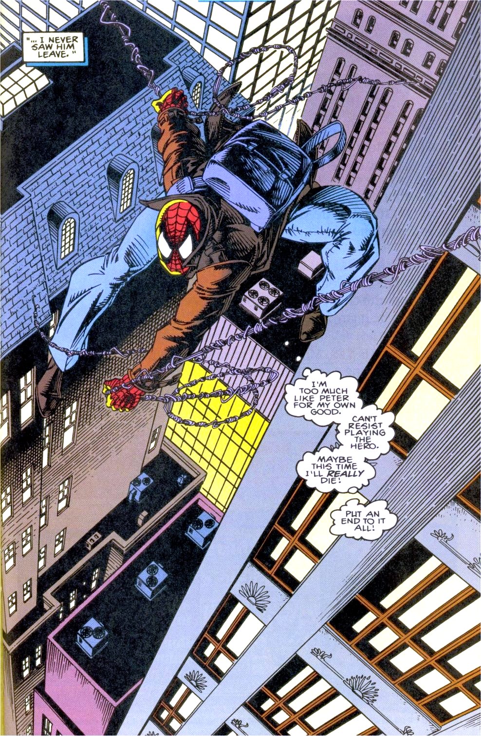 Read online Spider-Man (1990) comic -  Issue #51 - A Heart Beat Away - 7