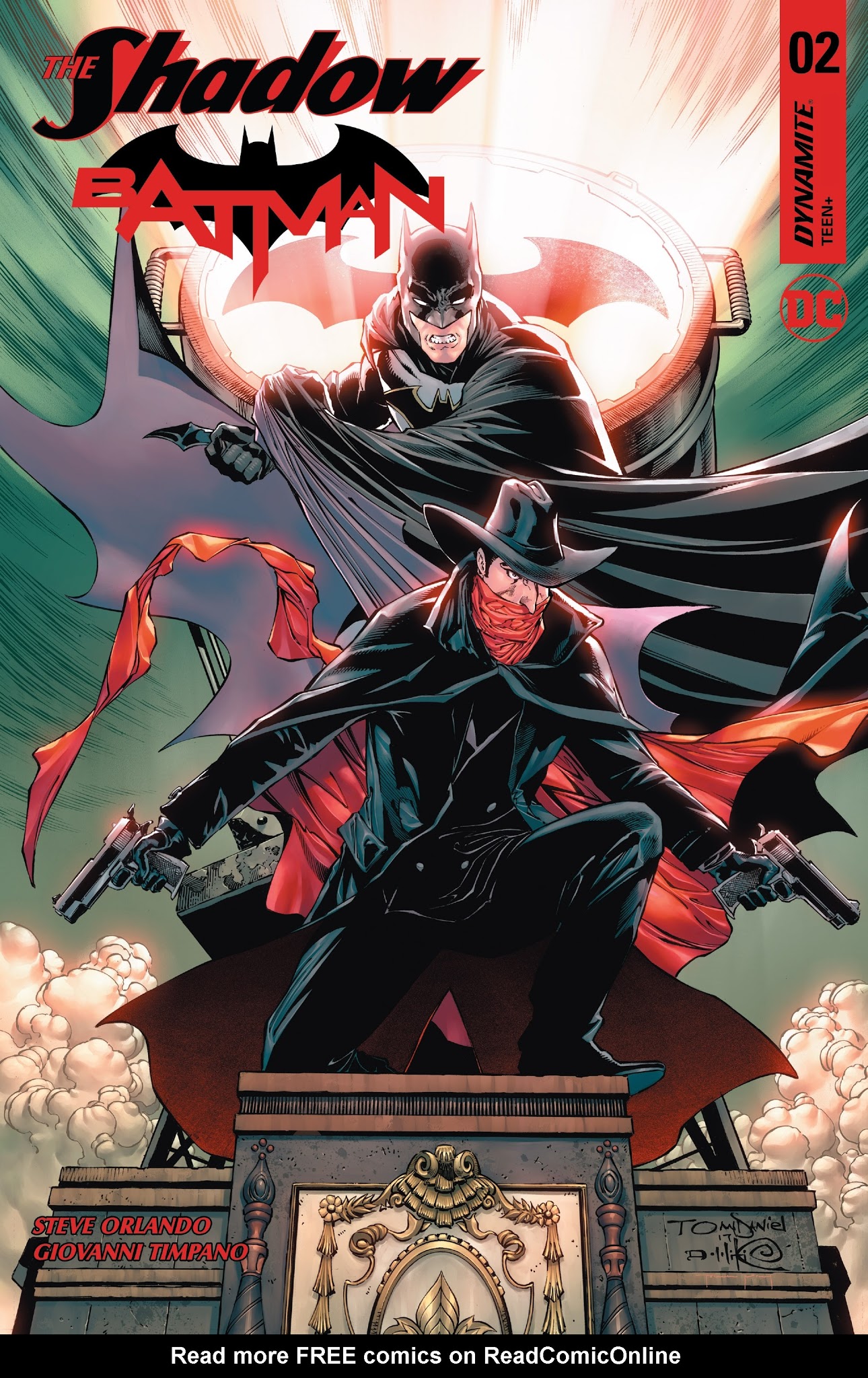 Read online The Shadow/Batman comic -  Issue #2 - 1