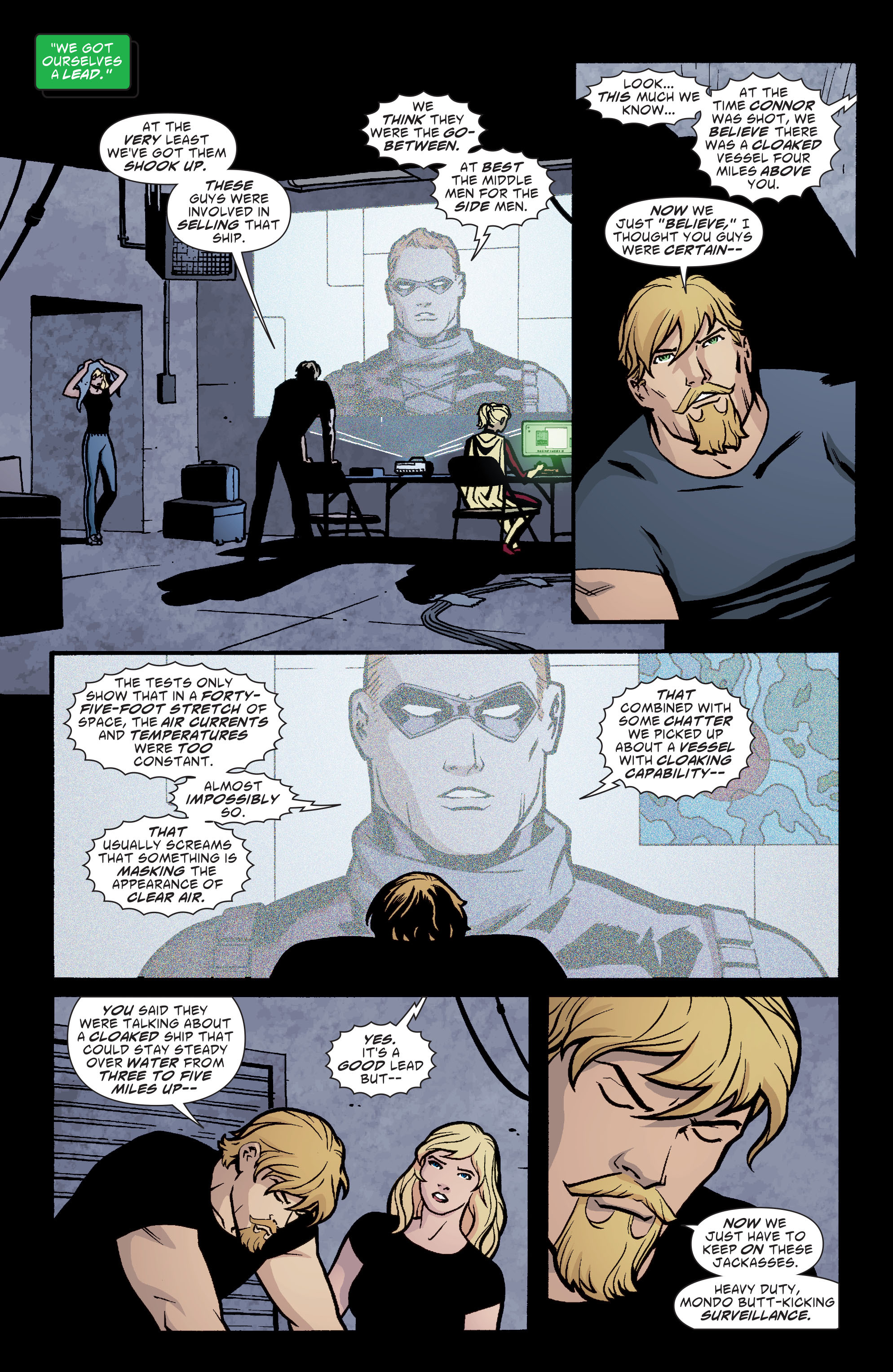 Read online Green Arrow/Black Canary comic -  Issue #6 - 10