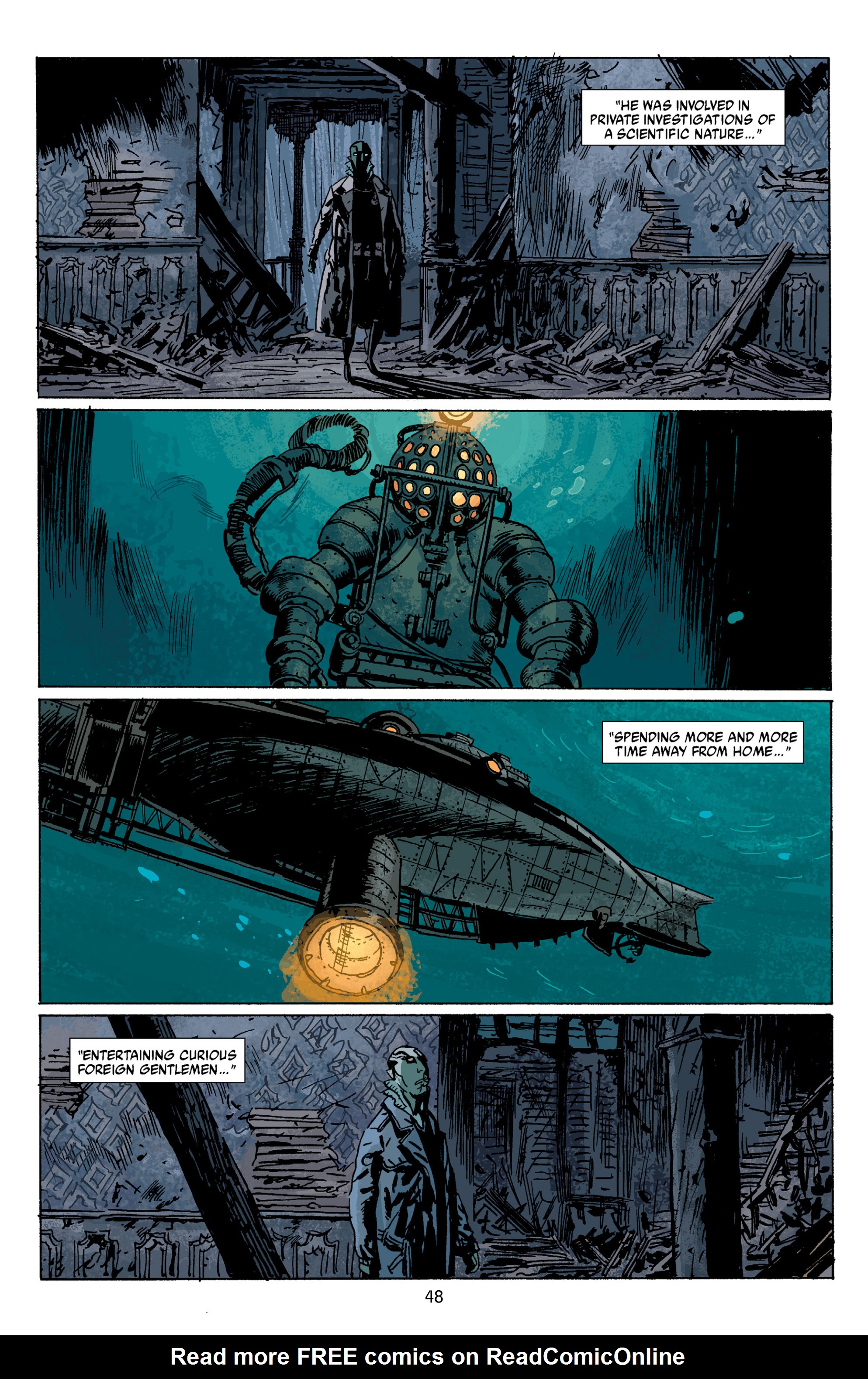 Read online B.P.R.D.: Plague of Frogs (2011) comic -  Issue # TPB 2 (Part 1) - 50