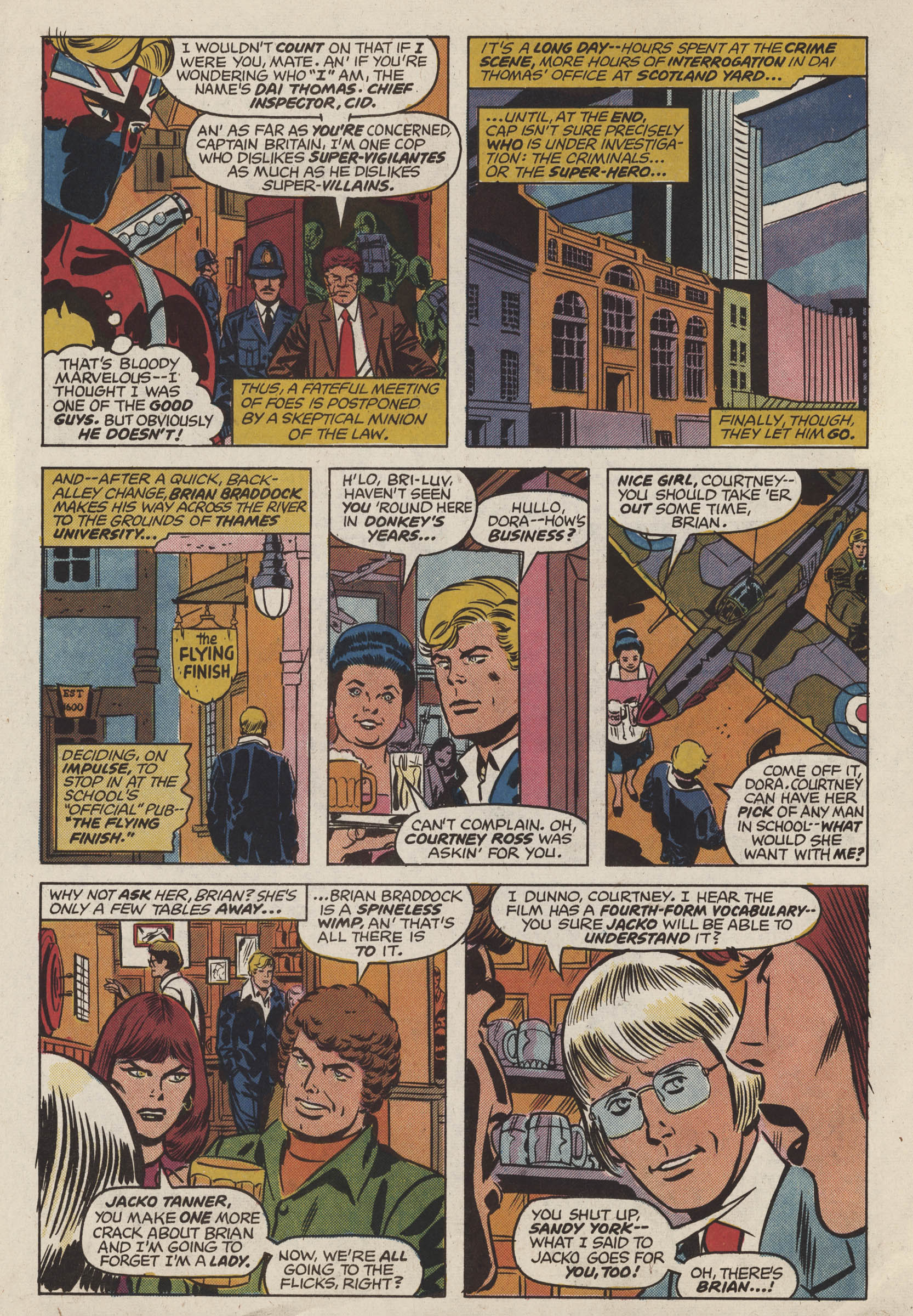 Read online Captain Britain (1976) comic -  Issue #3 - 8