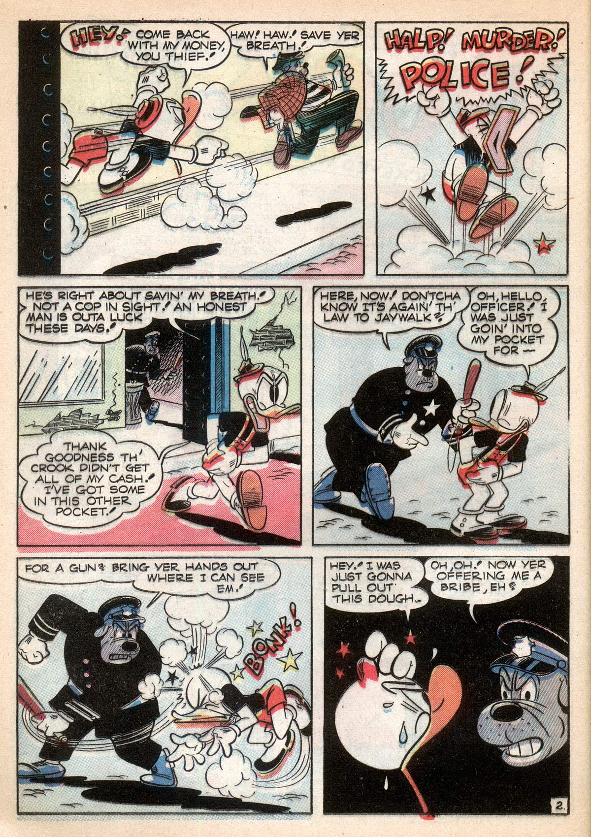 Read online Super Duck Comics comic -  Issue #35 - 38