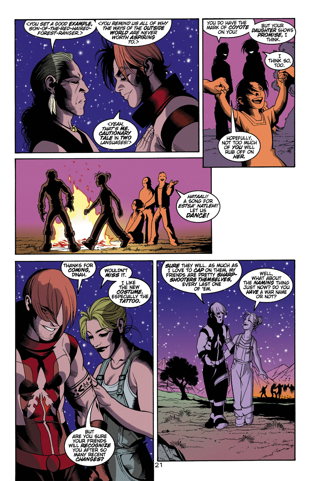 Read online Arsenal comic -  Issue #4 - 22