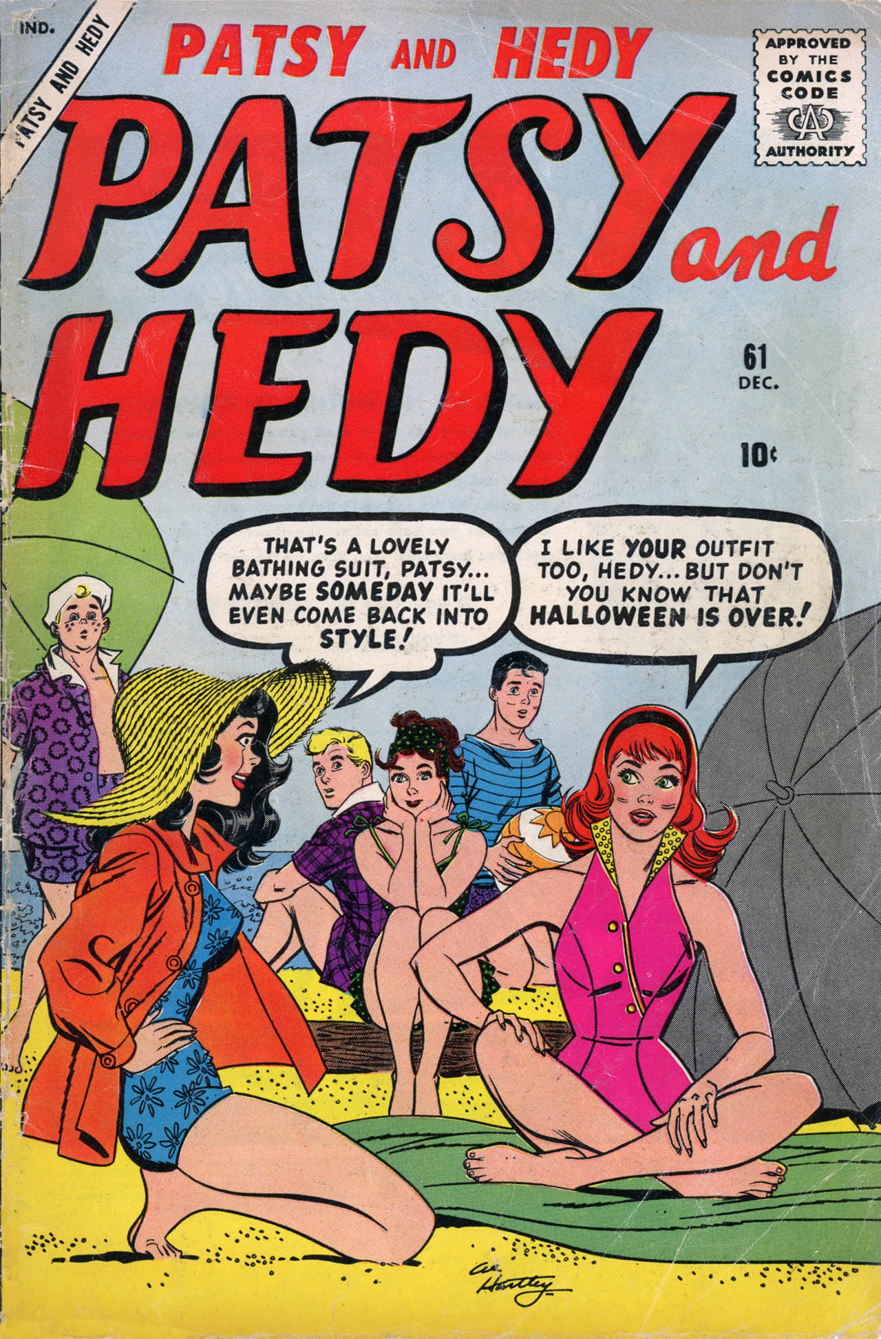 Read online Patsy and Hedy comic -  Issue #61 - 1