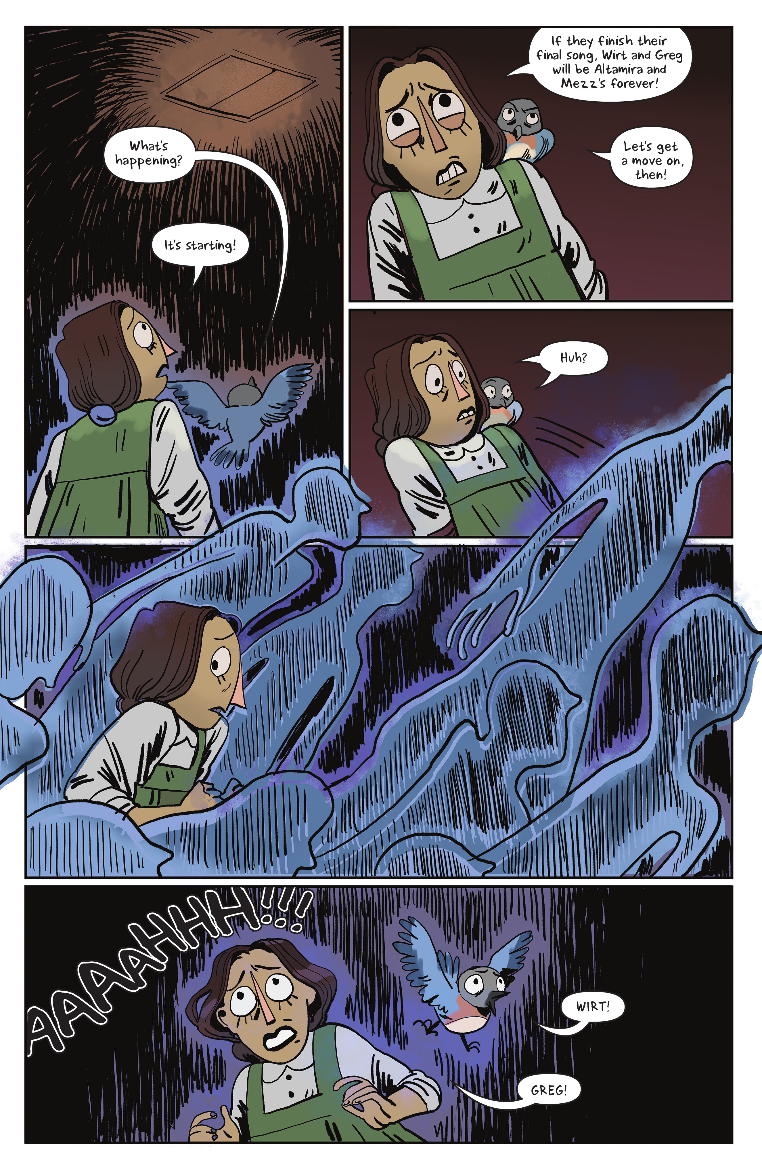 Read online Over the Garden Wall: Soulful Symphonies comic -  Issue # TPB - 97