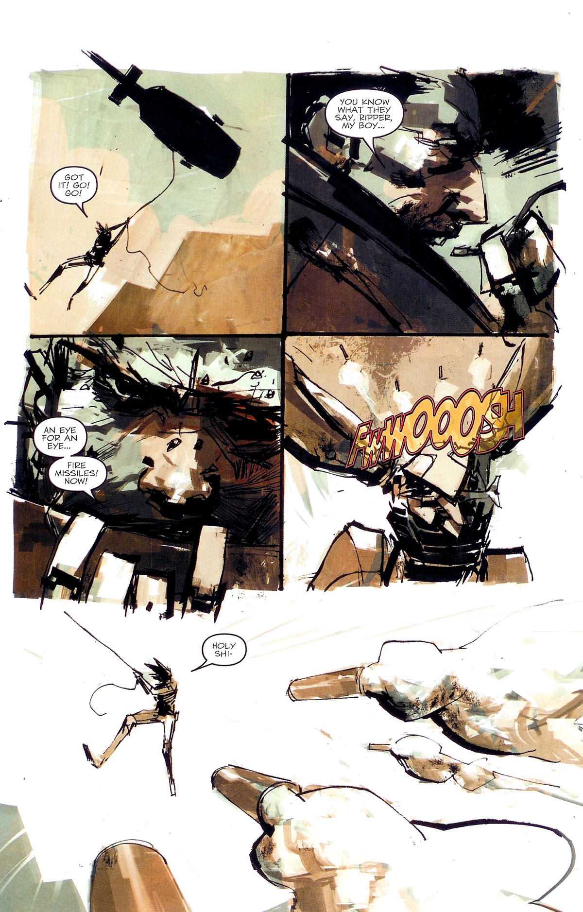 Read online Metal Gear Solid: Sons of Liberty comic -  Issue #6 - 6