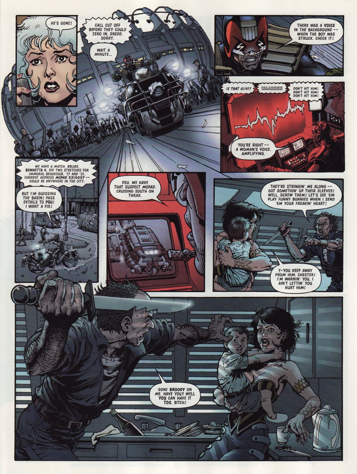 Read online Judge Dredd Megazine (Vol. 5) comic -  Issue #213 - 12