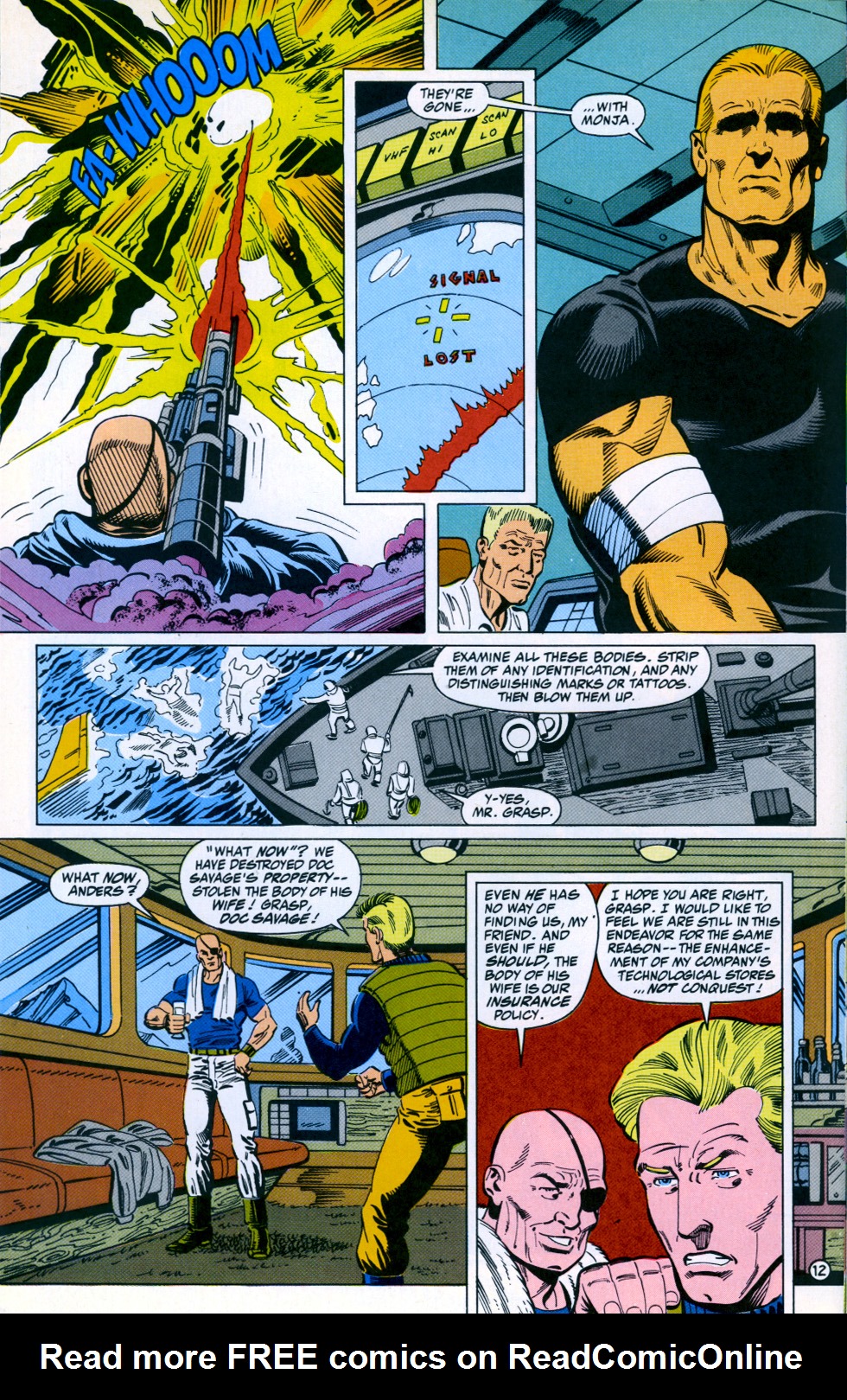 Read online Doc Savage (1988) comic -  Issue #12 - 14