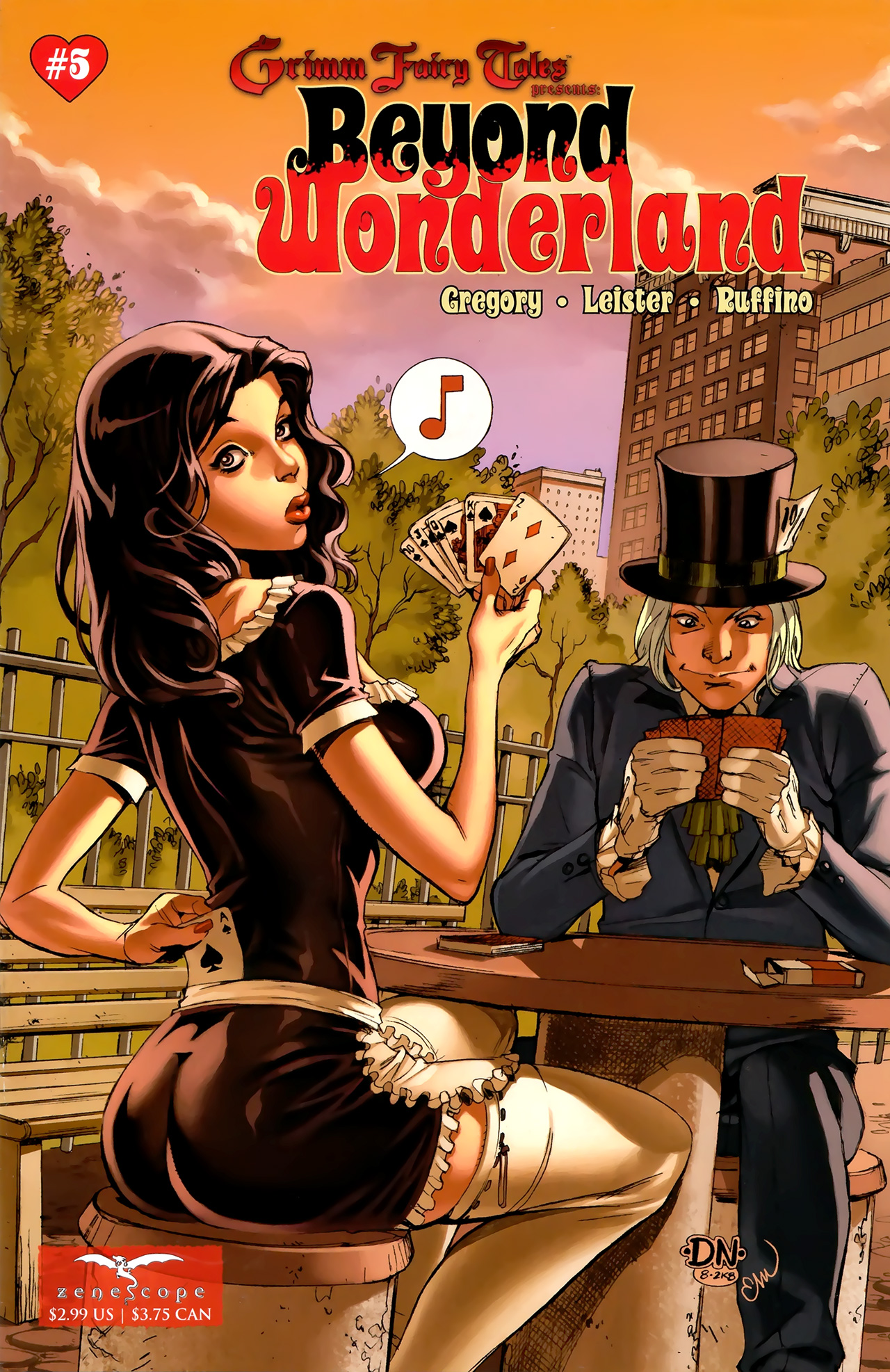 Read online Grimm Fairy Tales: Beyond Wonderland comic -  Issue #5 - 1