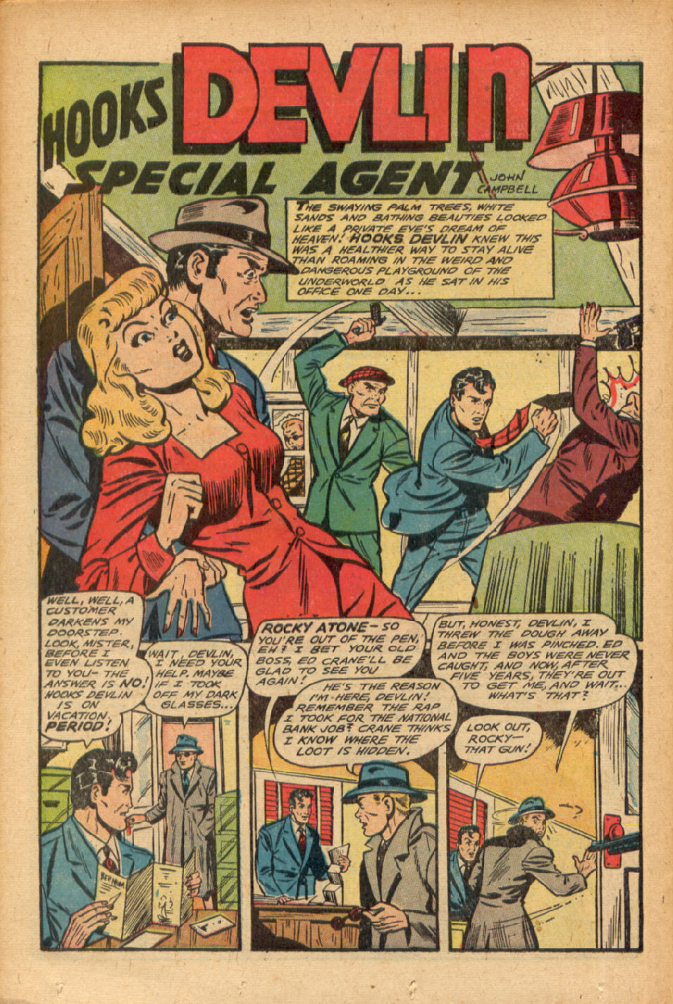 Read online Fight Comics comic -  Issue #64 - 34