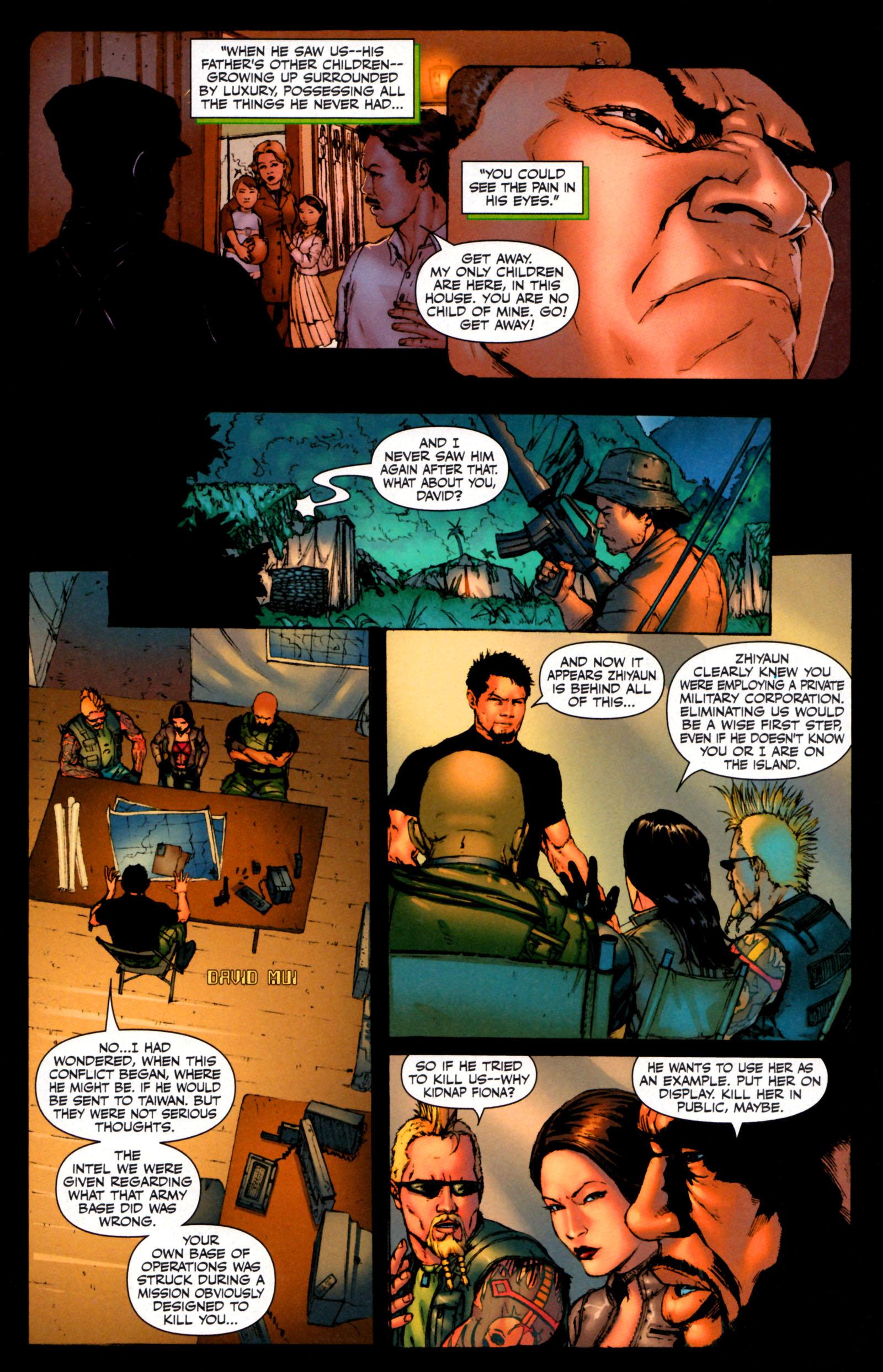 Read online Mercenaries comic -  Issue #1 - 21