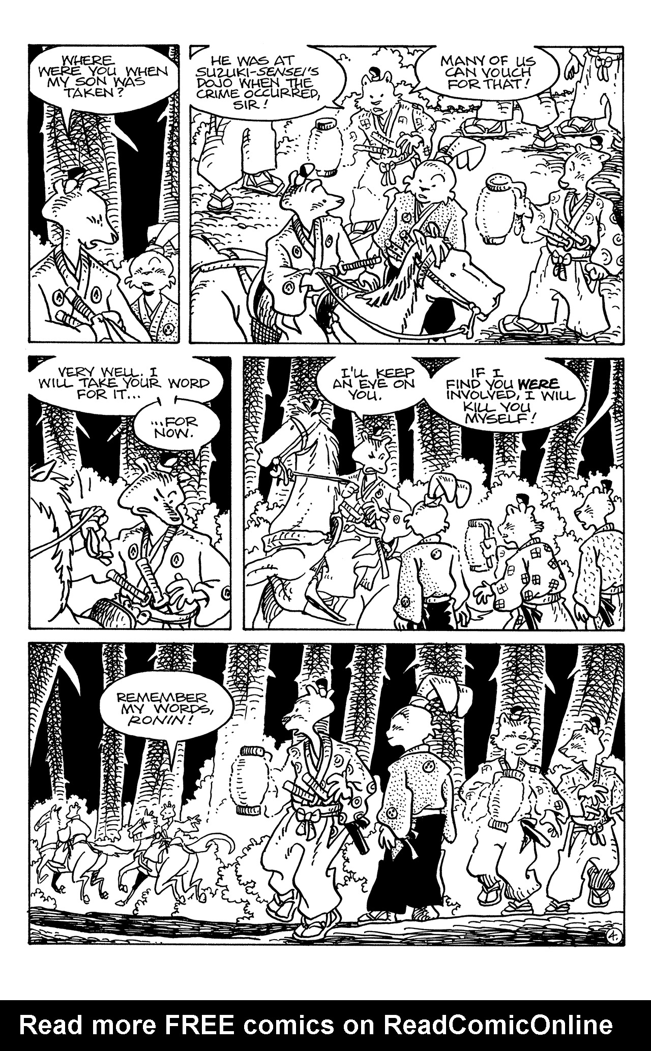 Read online Usagi Yojimbo (1996) comic -  Issue #137 - 6